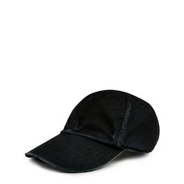 Saint Laurent Washed Denim Baseball Cap