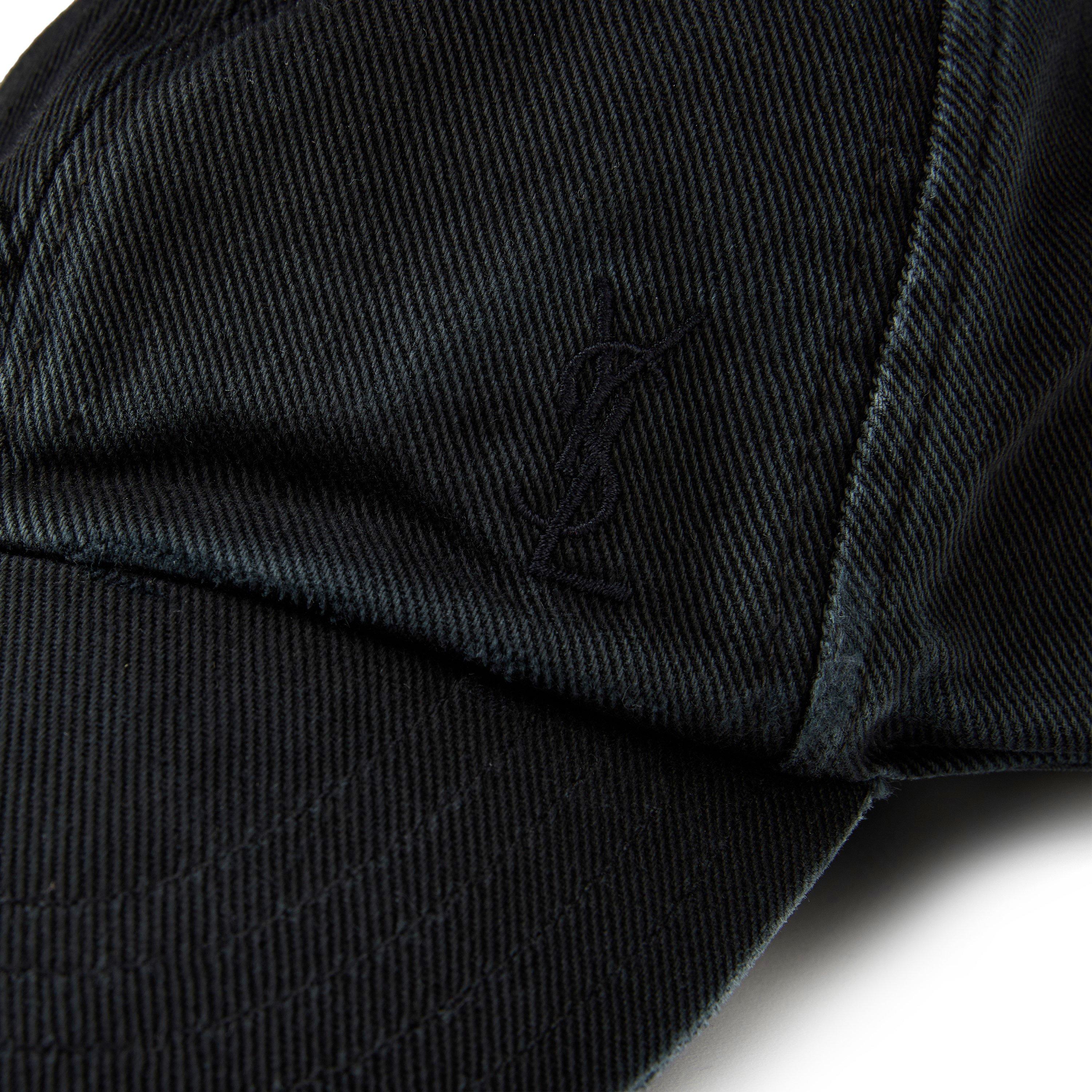 Black - Saint Laurent - Washed Denim Baseball Cap - 4
