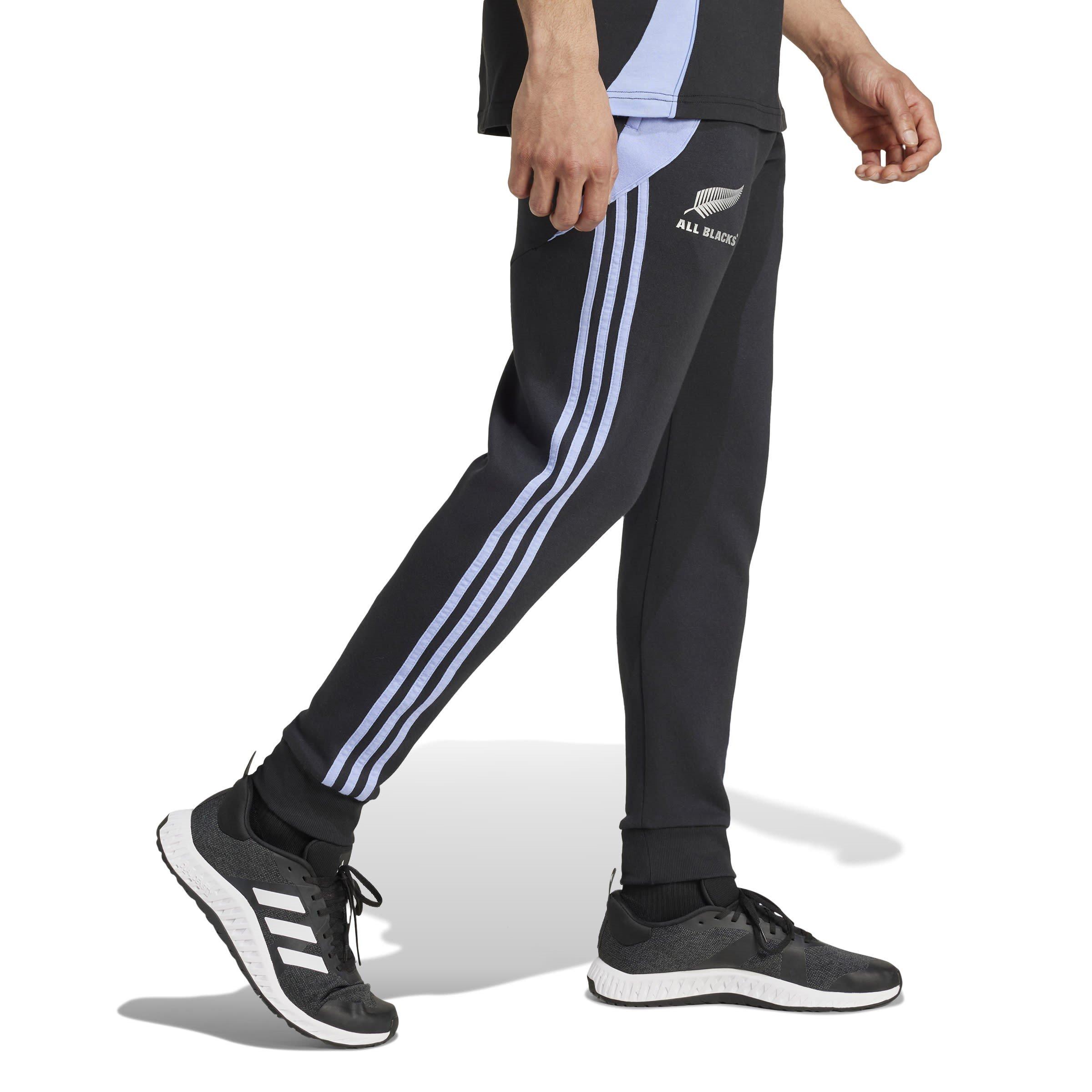 adidas All Blacks Tracksuit Bottoms 2024 Adults Pantaloni da allenamento replica Sports Direct