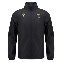 Macron Welsh Rugby Union Waterproof Jacket 2024 Adults