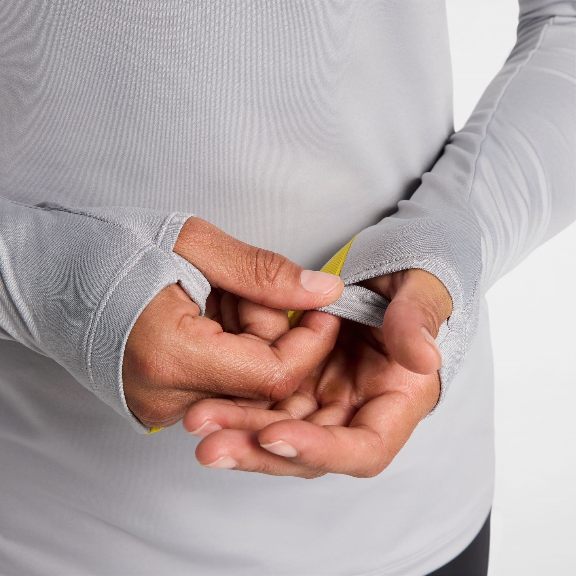 Grey - Nike - Liverpool Strike Third Drill Top 2024 2025 Adults - 7