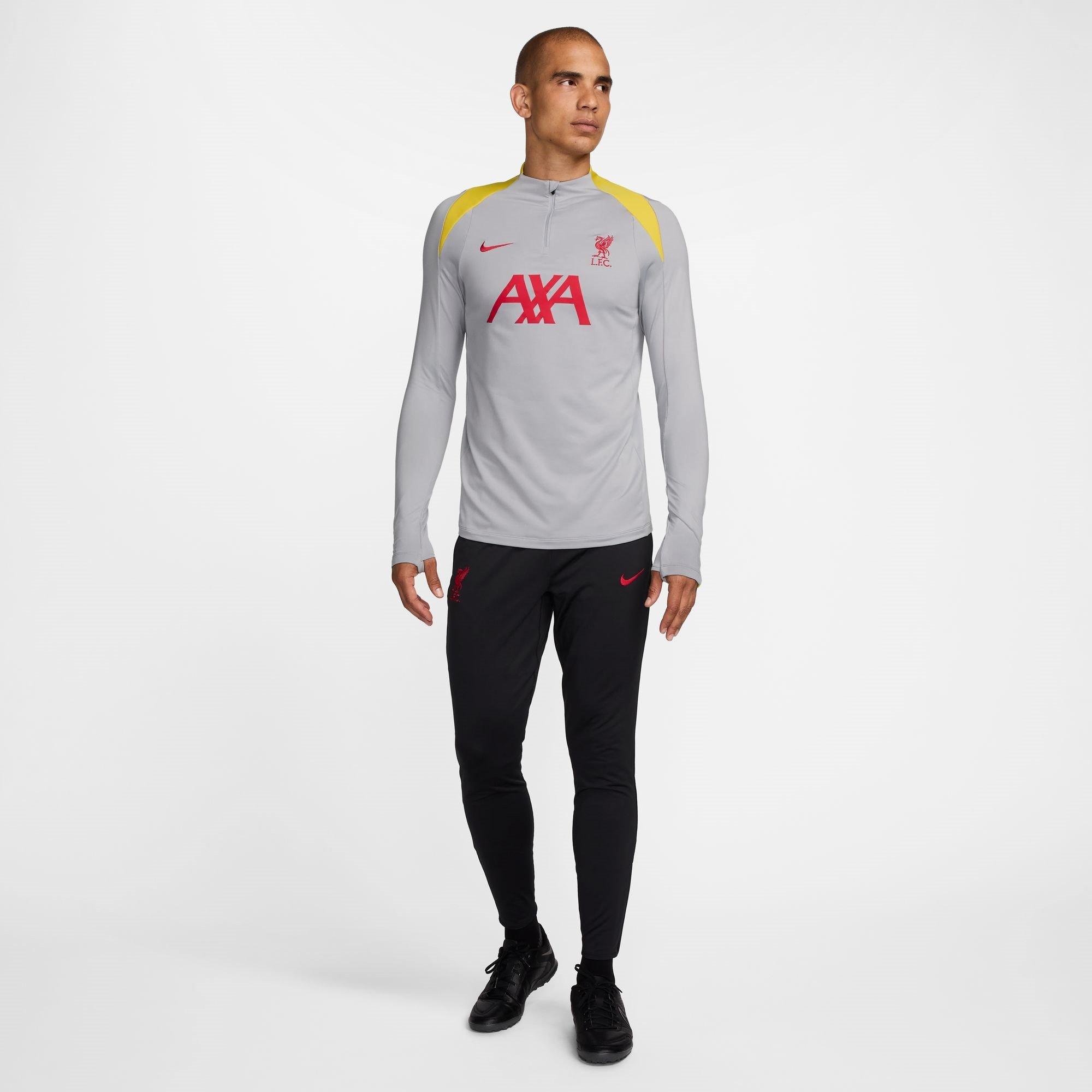Grey - Nike - Liverpool Strike Third Drill Top 2024 2025 Adults - 8