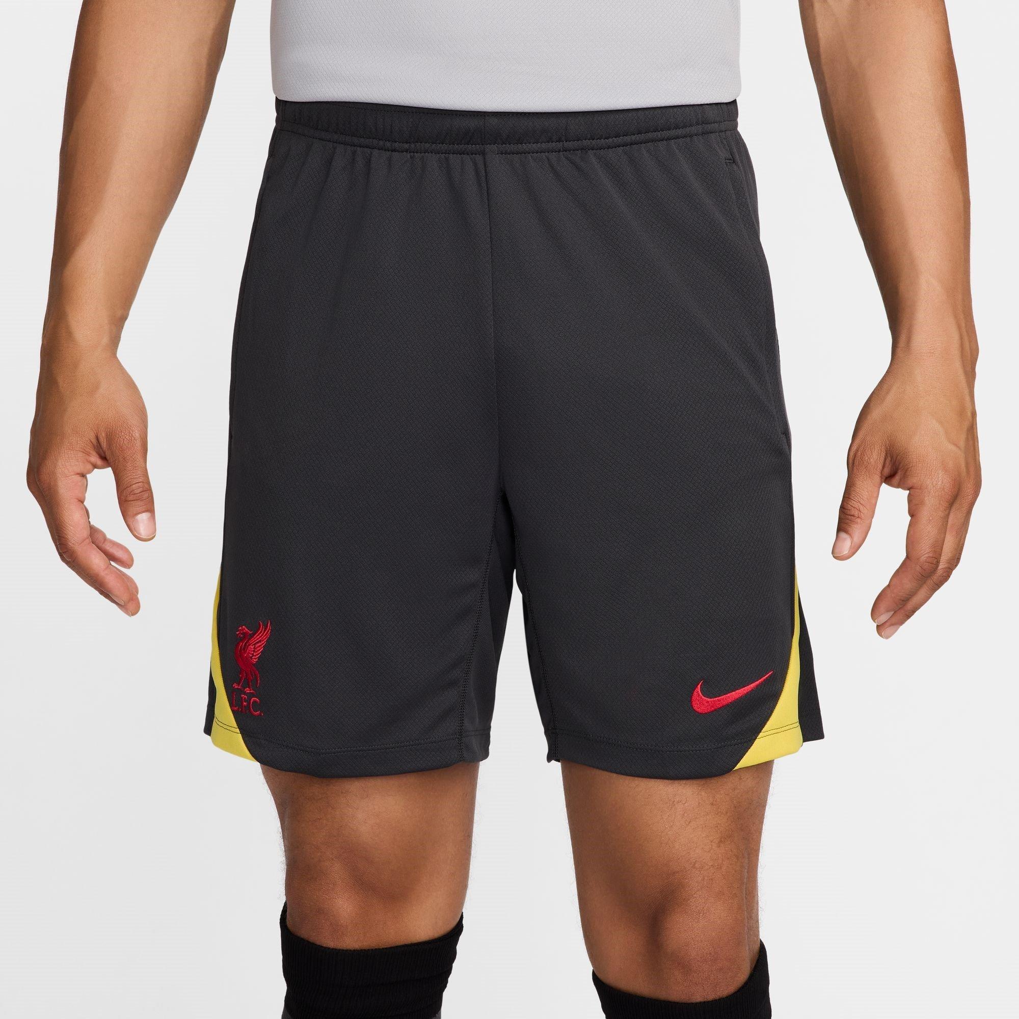 Grey - Nike - Liverpool Strike Third Shorts 2024 2025 Adults - 3