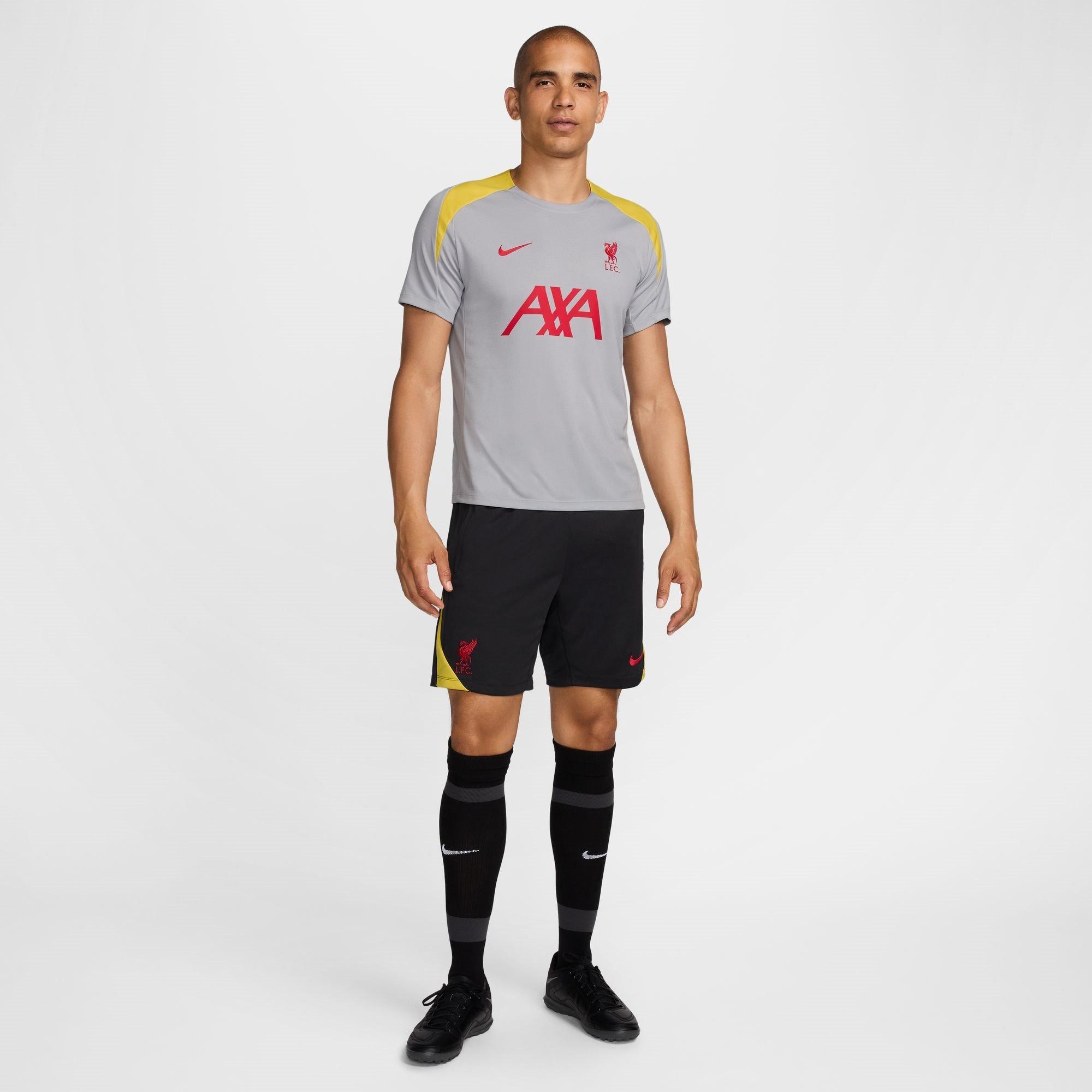 Grey - Nike - Liverpool Strike Third Shorts 2024 2025 Adults - 8