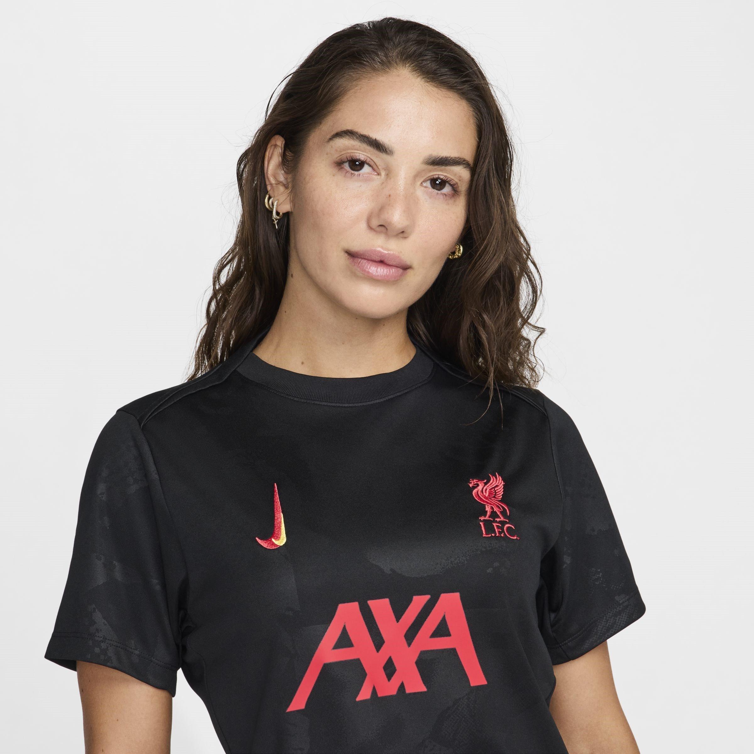 Crna - Nike - Liverpool Academy Pro Third Pre Match Shirt 2024 2025 Womens - 3