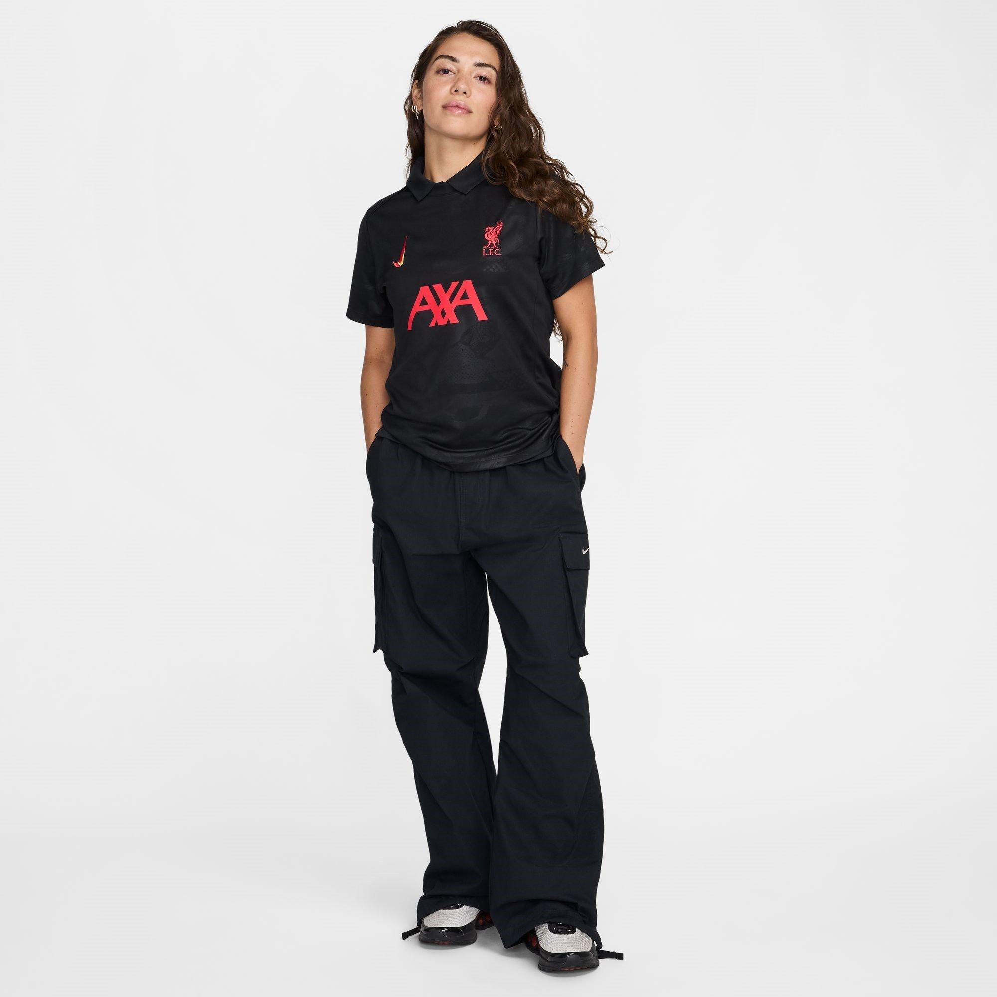 Crna - Nike - Liverpool Academy Pro Third Pre Match Shirt 2024 2025 Womens - 6