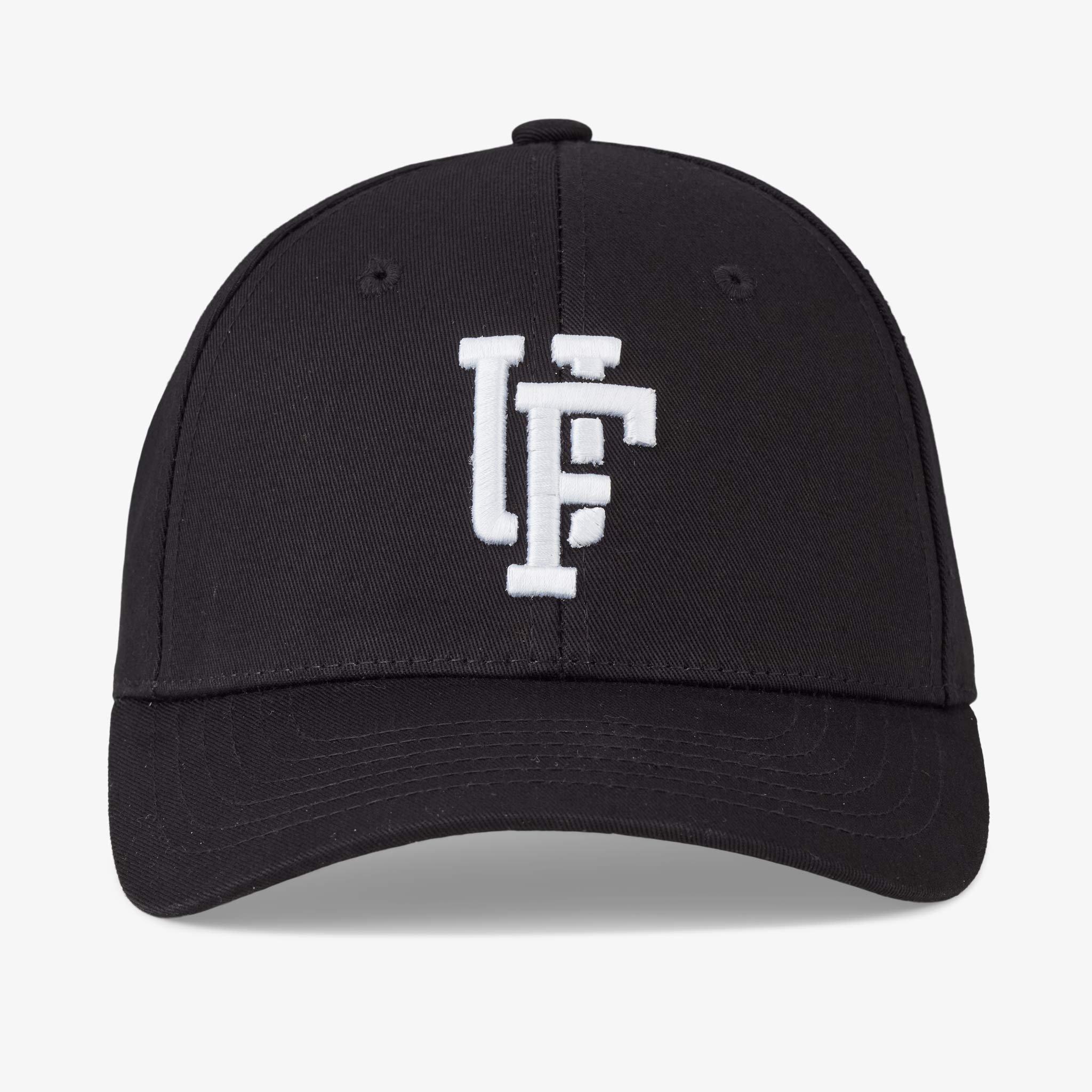 Black/White - UpFront - Spinback Baseball Cap - 1