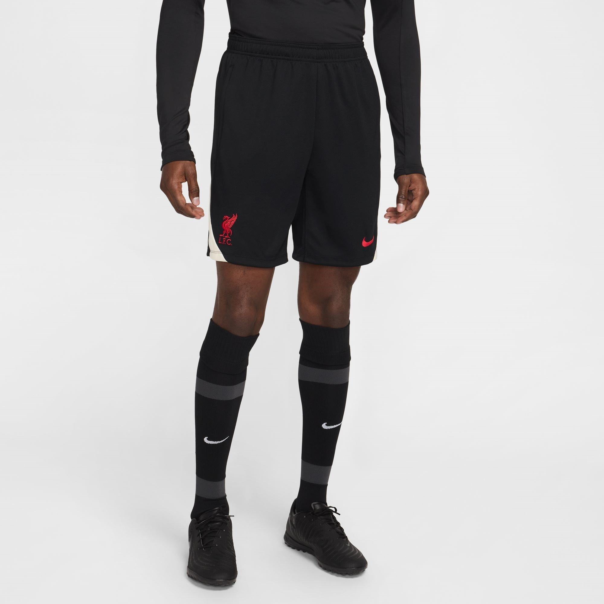 Preto/Vermelho - Nike - Liverpool Strike Shorts 2025 2026 Adults - 3