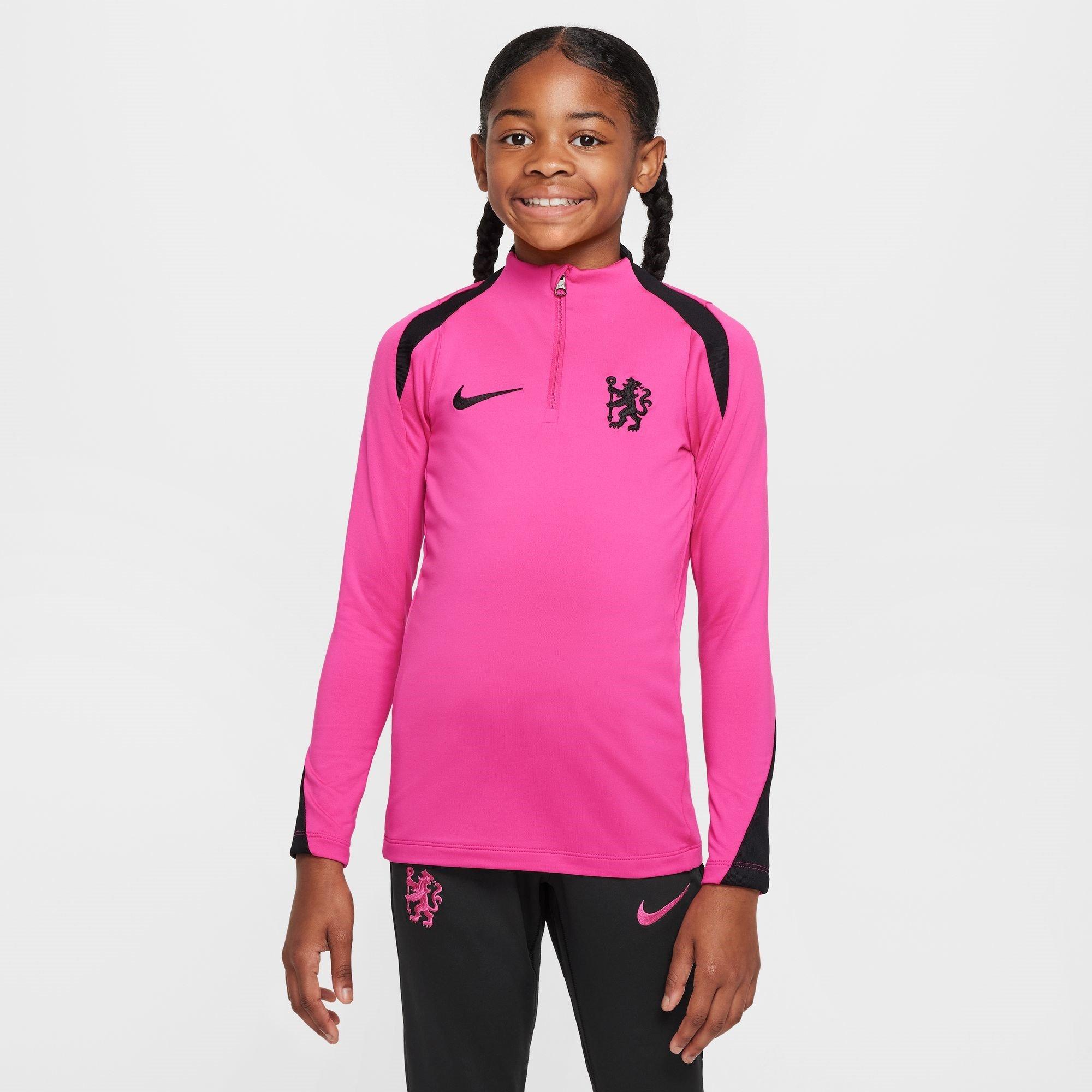 Pink - Nike - Chelsea Strike Third Drill Top 2024 2025 Juniors - 1