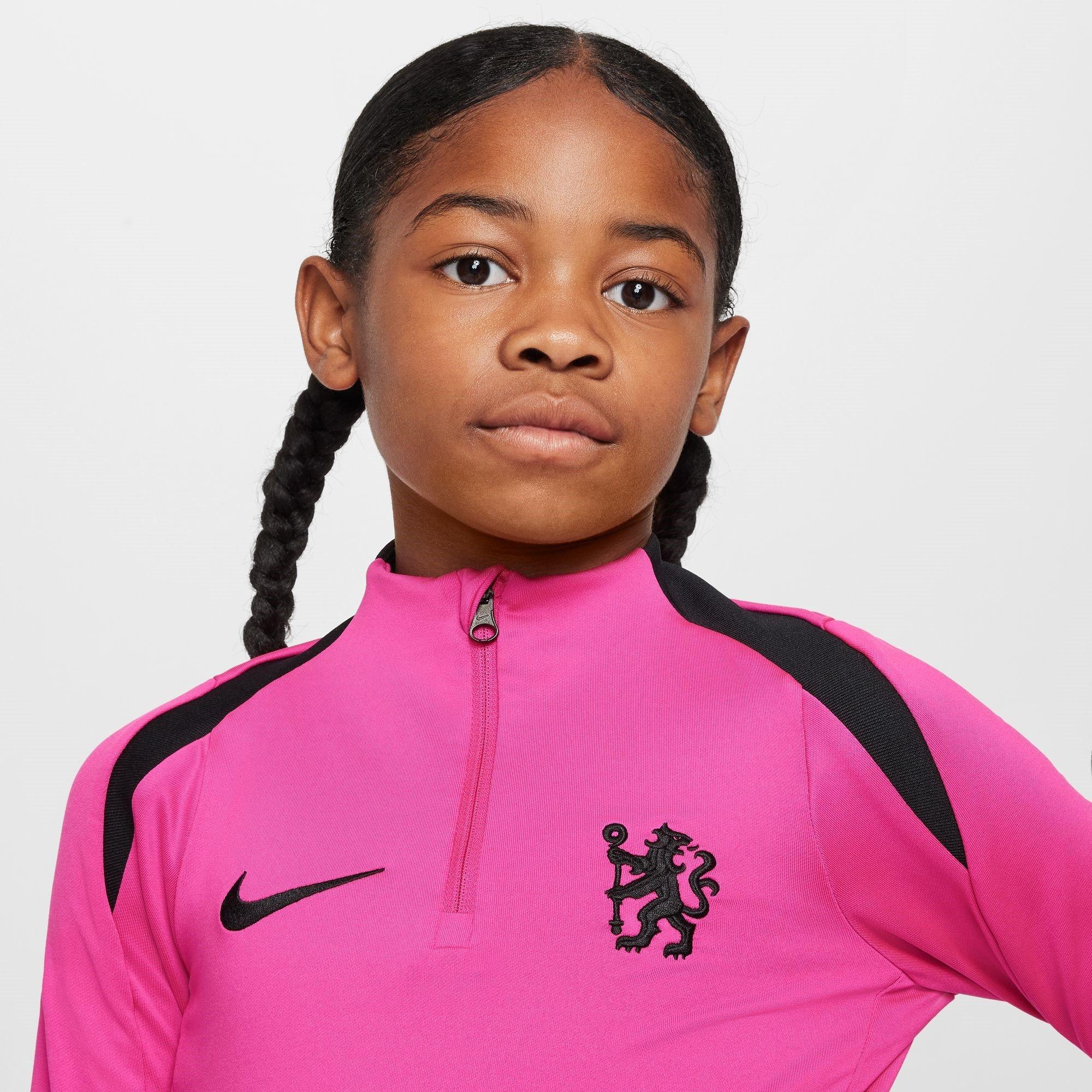 Pink - Nike - Chelsea Strike Third Drill Top 2024 2025 Juniors - 3