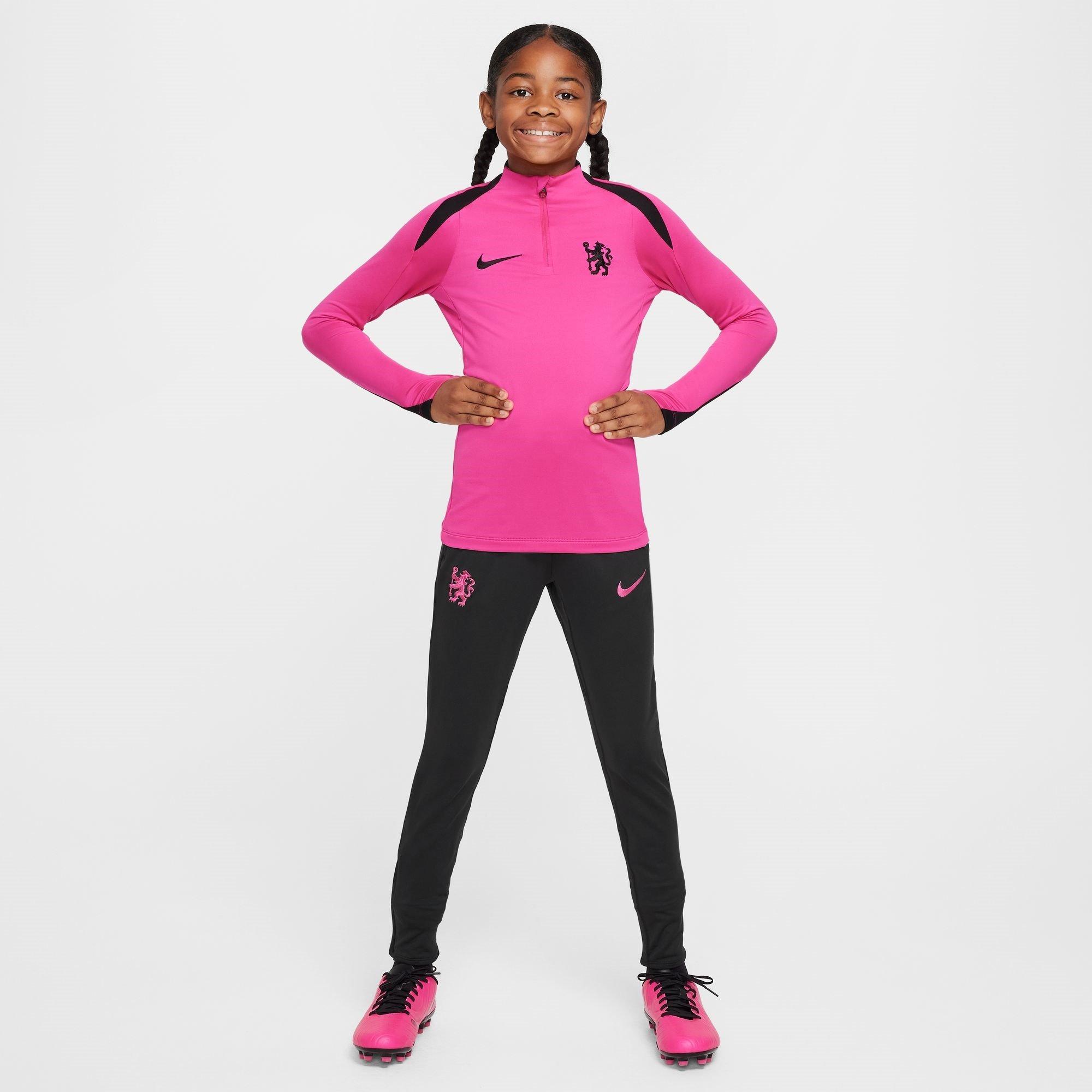 Pink - Nike - Chelsea Strike Third Drill Top 2024 2025 Juniors - 6