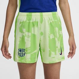 nike gray Barcelona Third Shorts 2024 2025 Womens