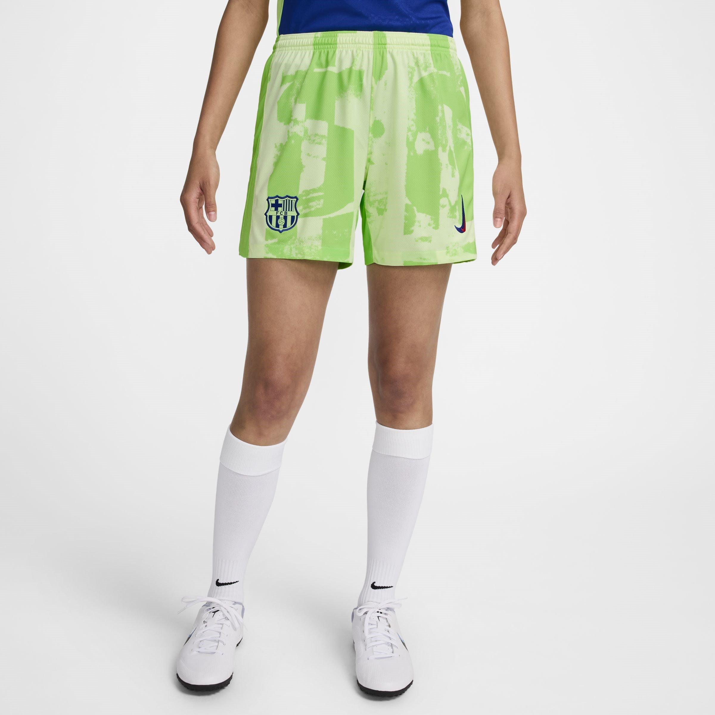Zelena - Nike - Barcelona Third Shorts 2024 2025 Womens - 3