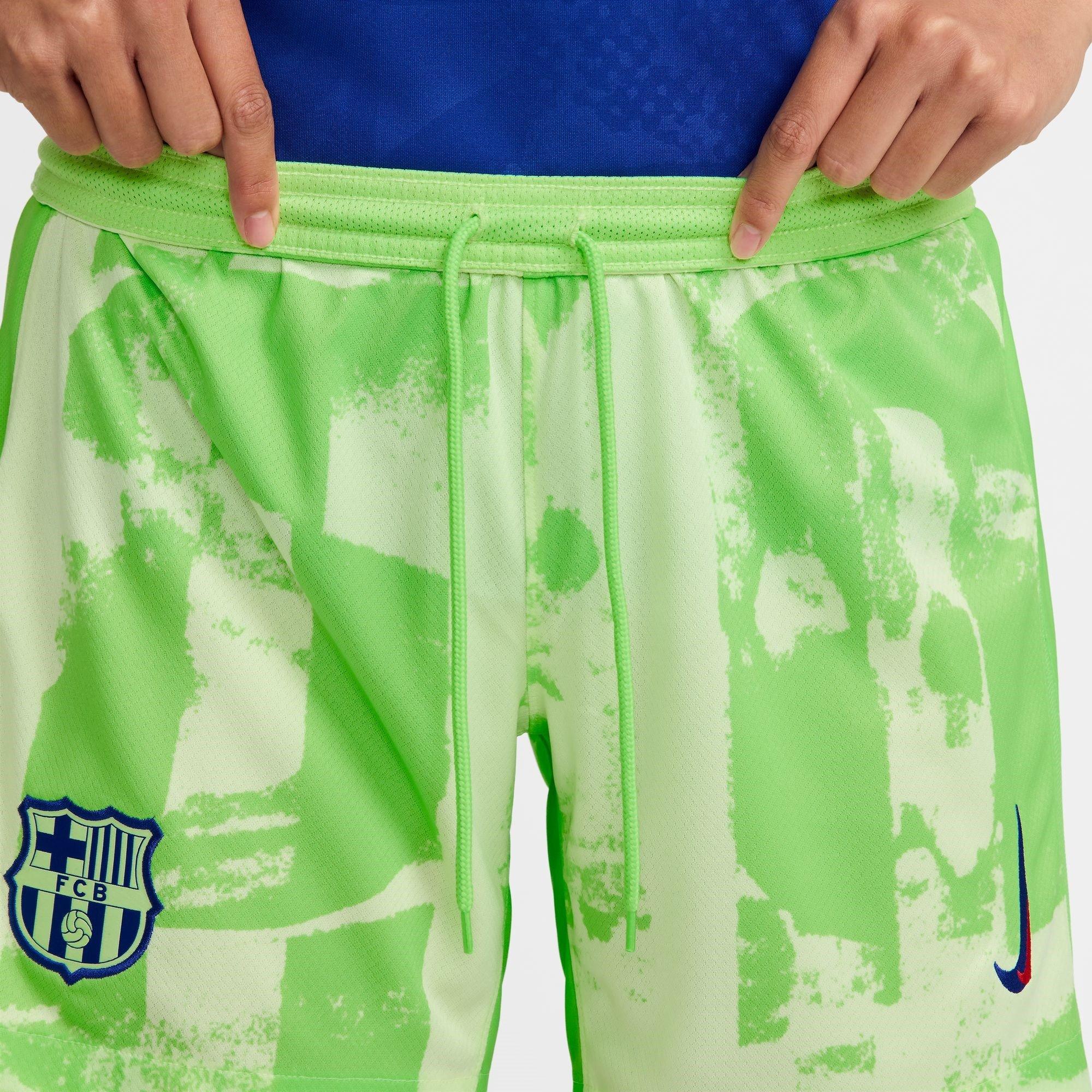 Zelena - Nike - Barcelona Third Shorts 2024 2025 Womens - 4