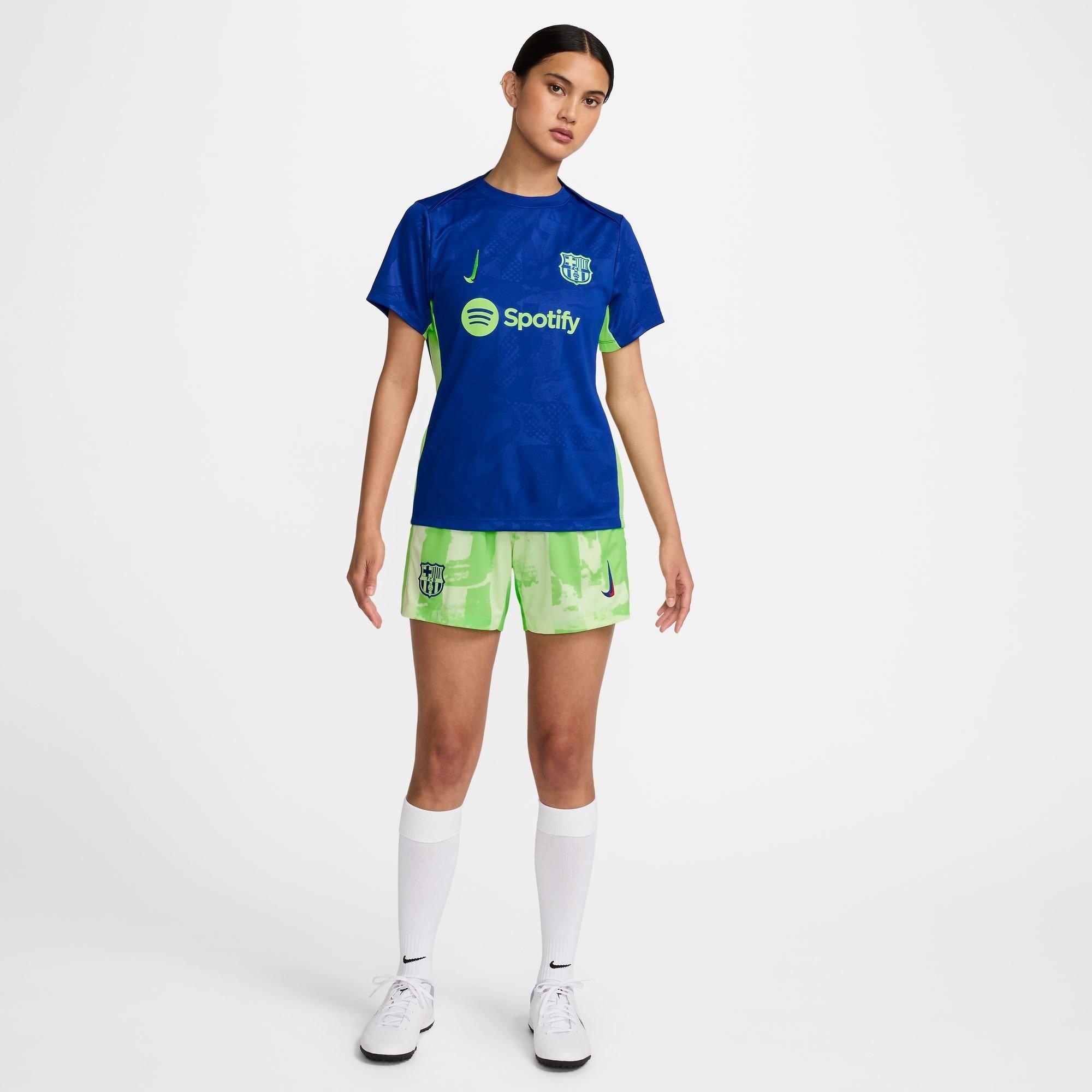 Zelena - Nike - Barcelona Third Shorts 2024 2025 Womens - 7