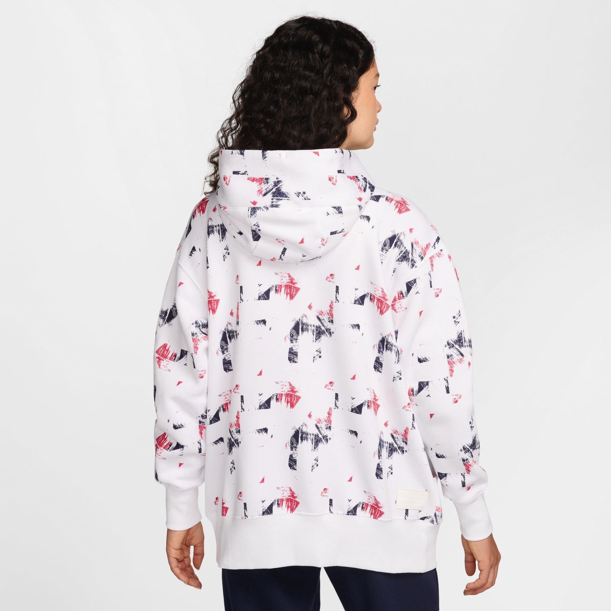 White - Nike - Paris Saint Germain PHNX Hoodie Adults - 2
