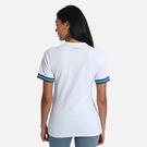 Wht/Blue/Button - Umbro - Celeste blue cotton striped long sleeved shirt from Kids - 3