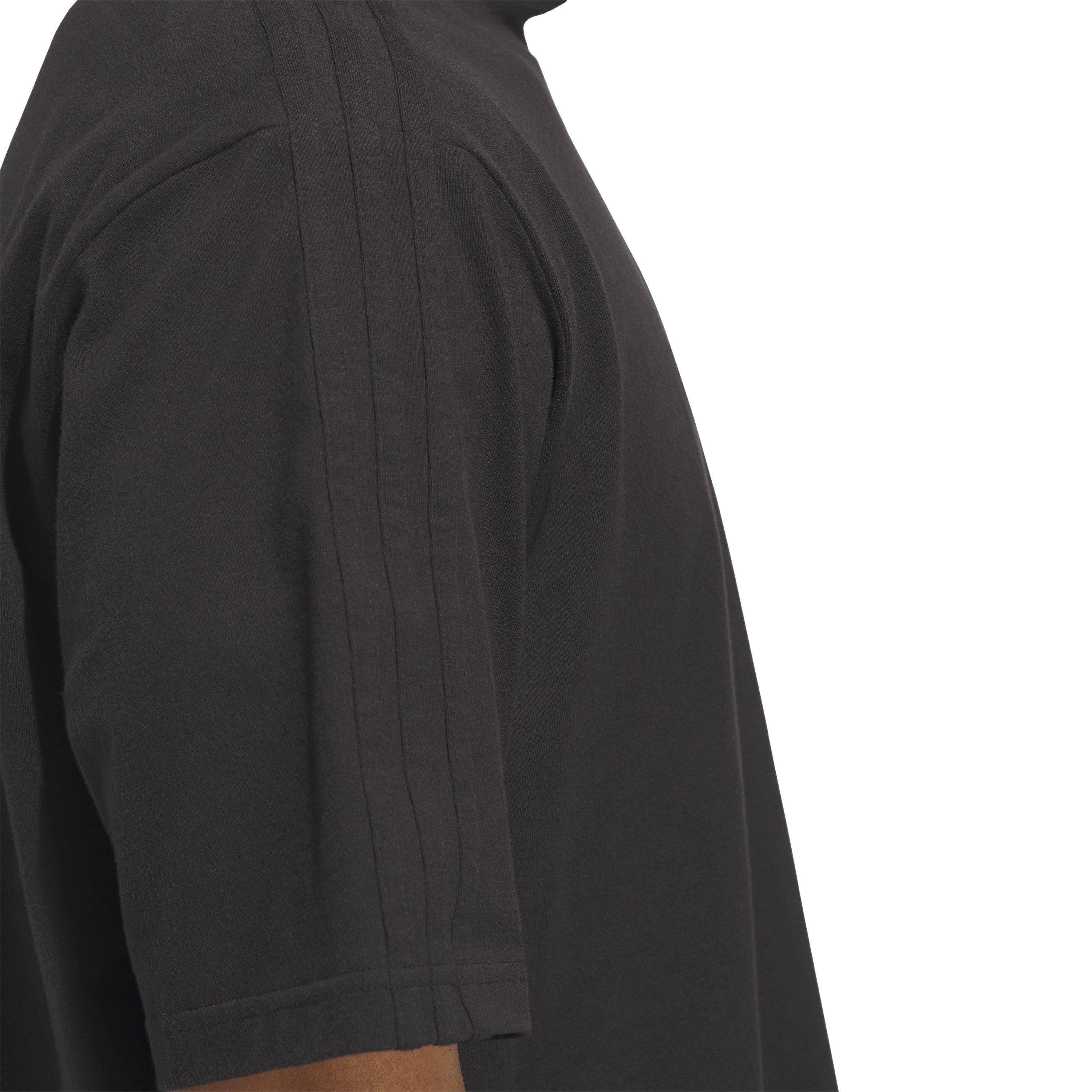 Crna - adidas - Short Sleeve Performance Polo Shirt - 5