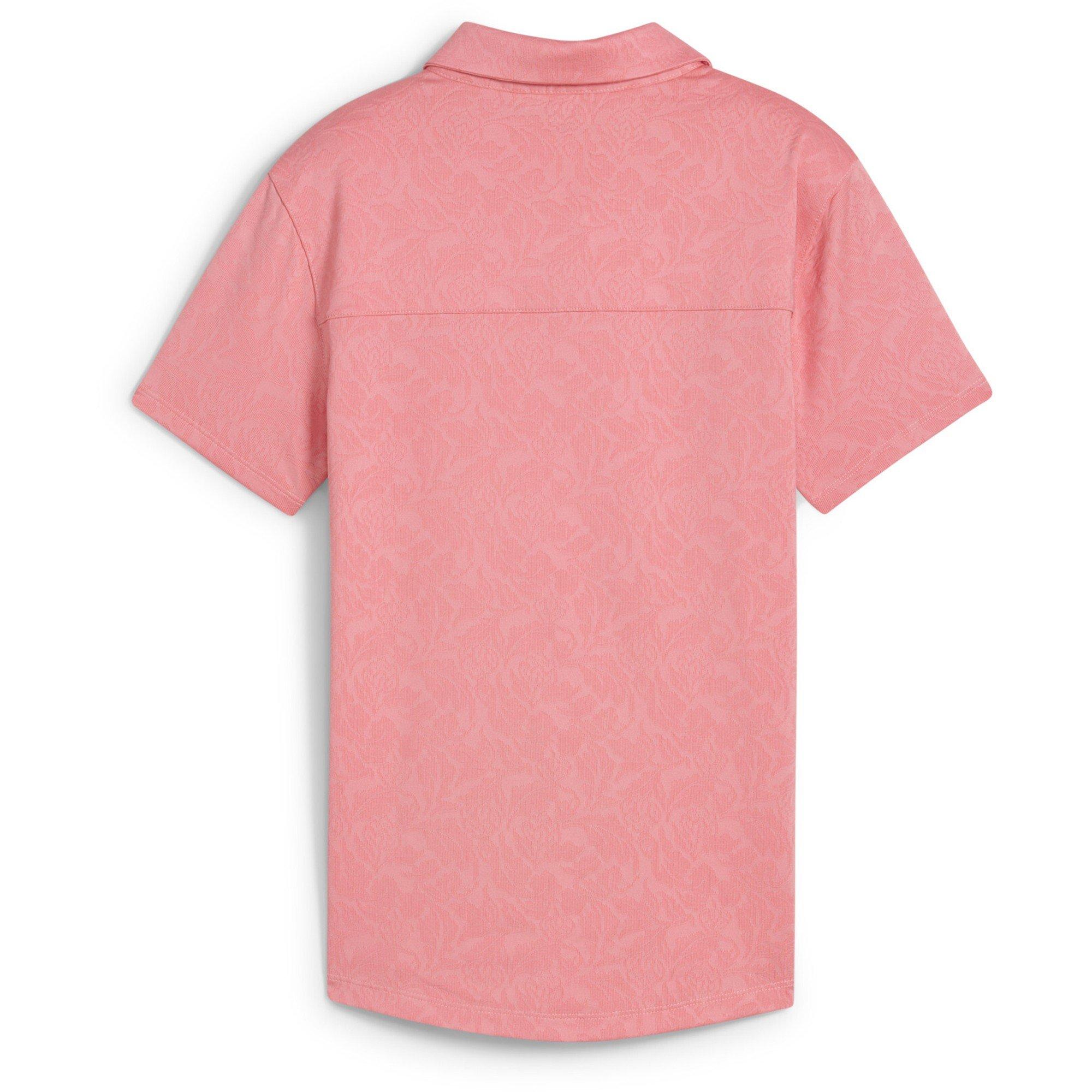 Pfirsichfrost - Puma - Puma W Mattr Lianas Jacquard Ss Polo Shirt Womens - 2