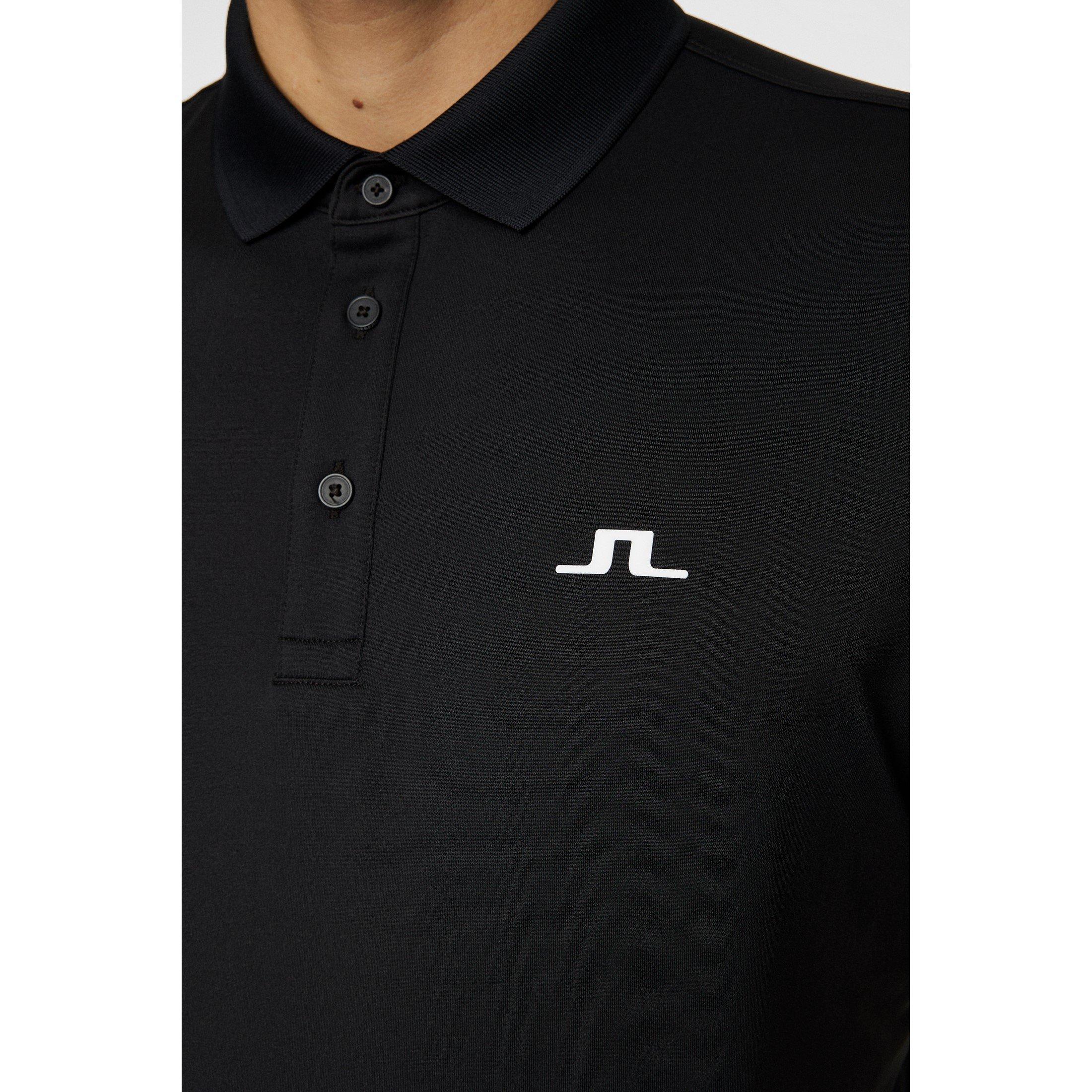 Black - J Lindeberg Golf - Short-Sleeve Performance Polo Shirt - 6