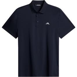 J Lindeberg Golf Short-Sleeve Performance Polo Shirt
