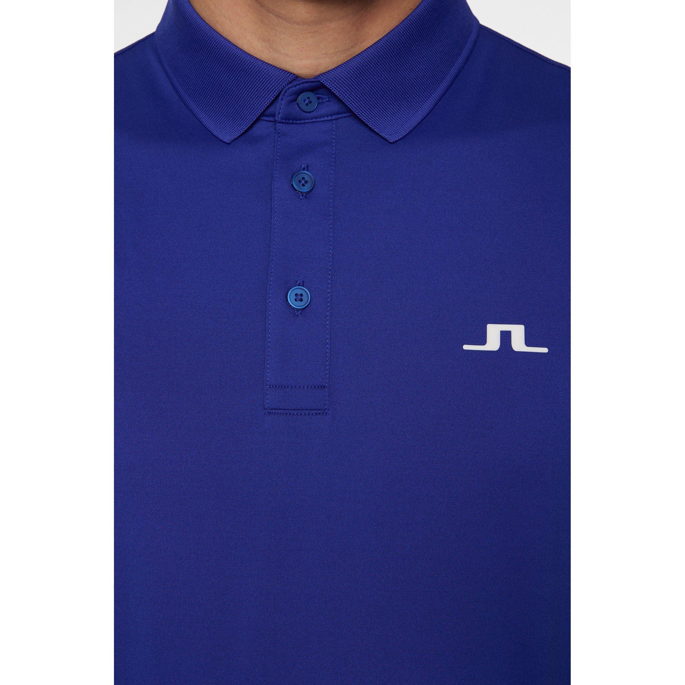 Clematis Blue - J Lindeberg Golf - Short-Sleeve Performance Polo Shirt - 6
