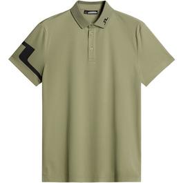 J Lindeberg Golf Short-Sleeve Performance Polo Shirt