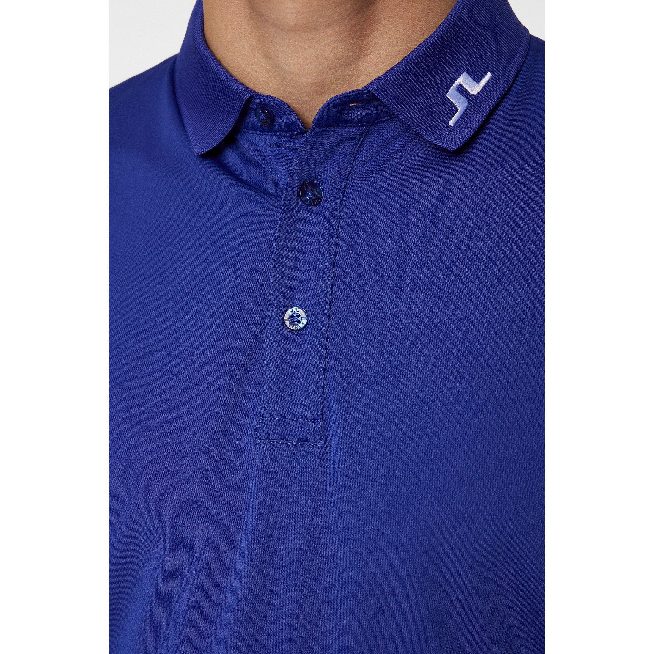 Clematis Blue - J Lindeberg Golf - Short-Sleeve Performance Polo Shirt - 6
