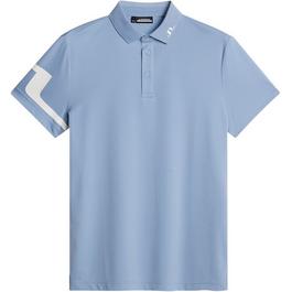 J Lindeberg Golf Short-Sleeve Performance Polo Shirt