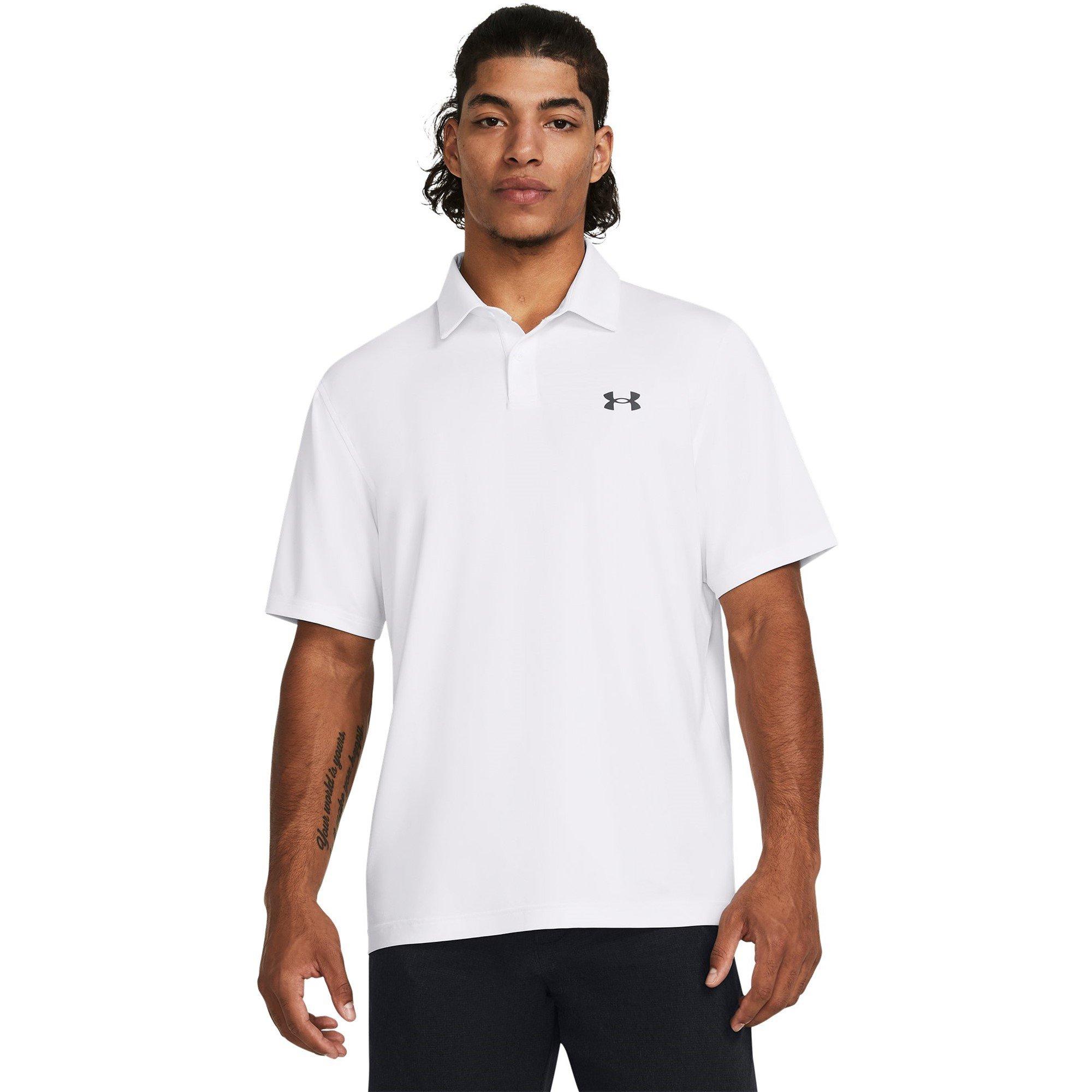 Hvid - Under Armour - Men's Short-Sleeve Performance Polo Shirt - 3