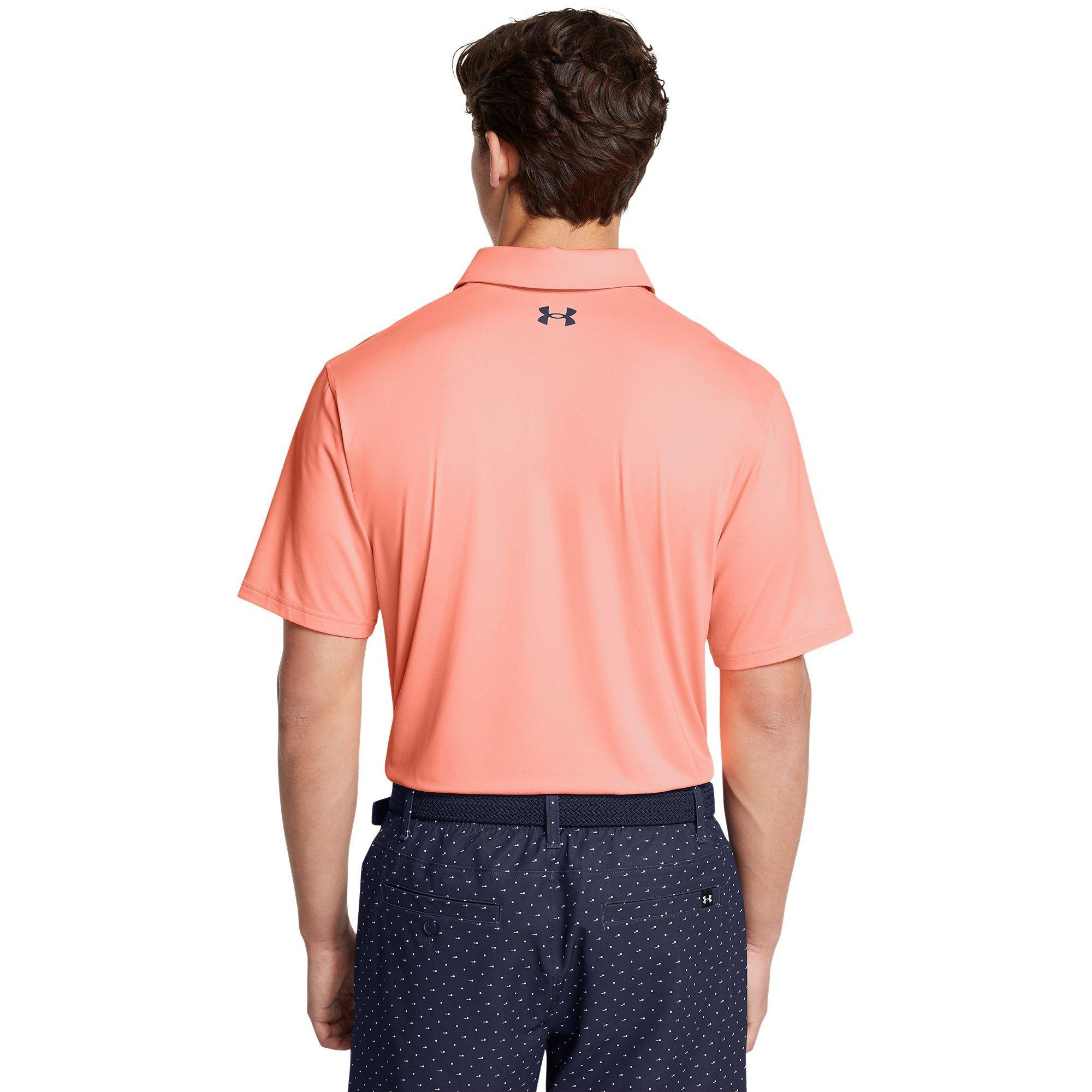 Orange - Under Armour - Men's Short-Sleeve Performance Polo Shirt - 4