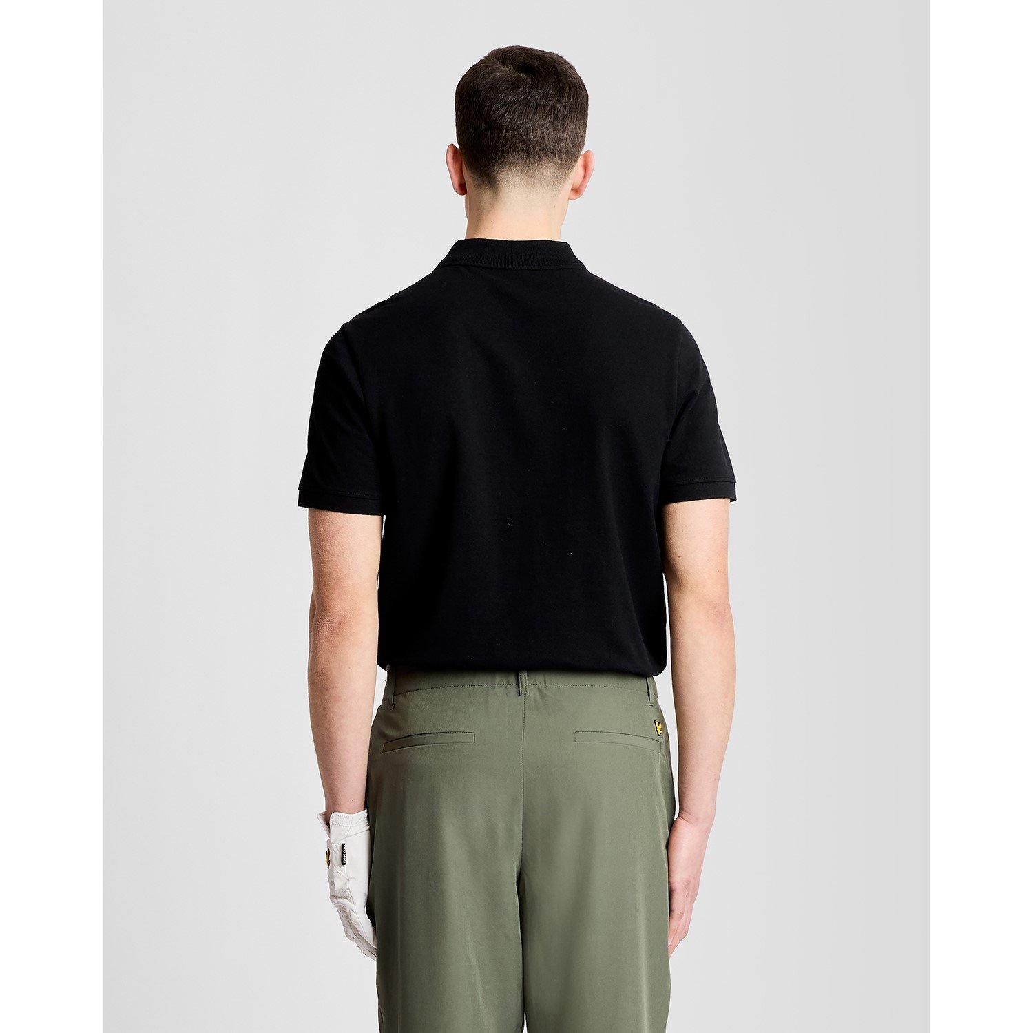 Z865 Jet Black - Lyle and Scott - Lyle Golf Polo Shirt Sn61 - 3