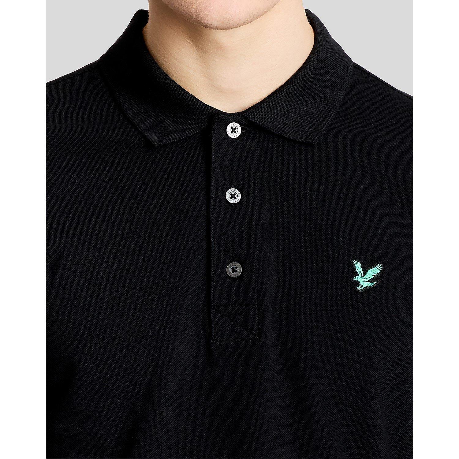 Z865 Jet Black - Lyle and Scott - Lyle Golf Polo Shirt Sn61 - 4