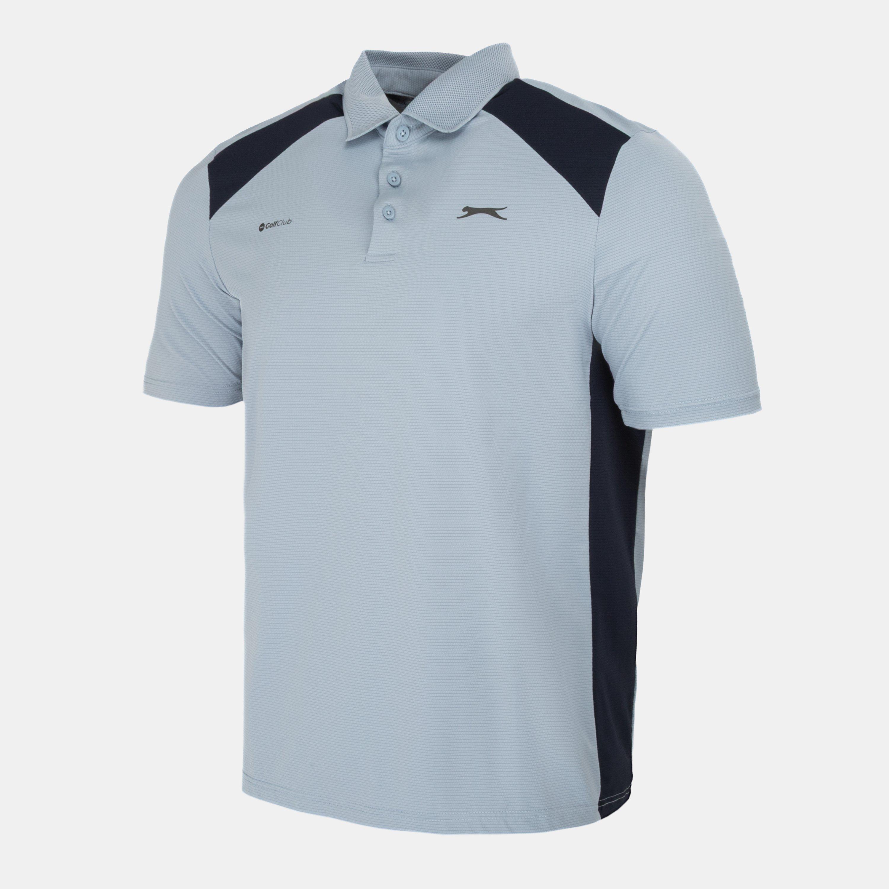 Blue/Navy - Slazenger - Club Hs Polo Mens - 2