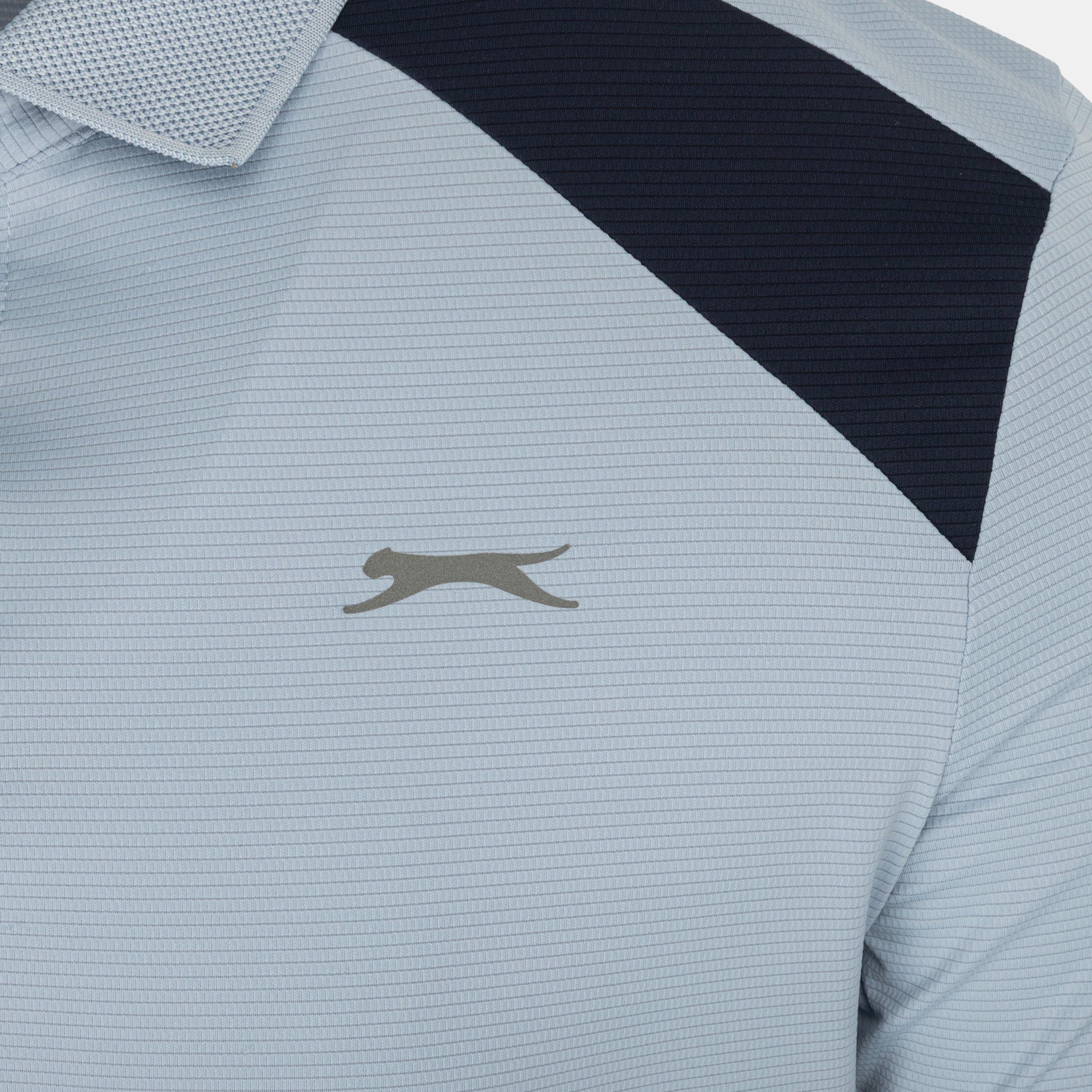 Blue/Navy - Slazenger - Club Hs Polo Mens - 4