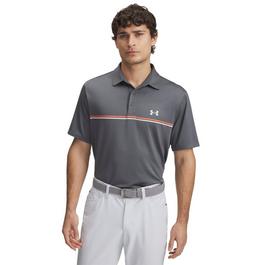 Under Armour Stripe Short-Sleeve Performance Polo Shirt