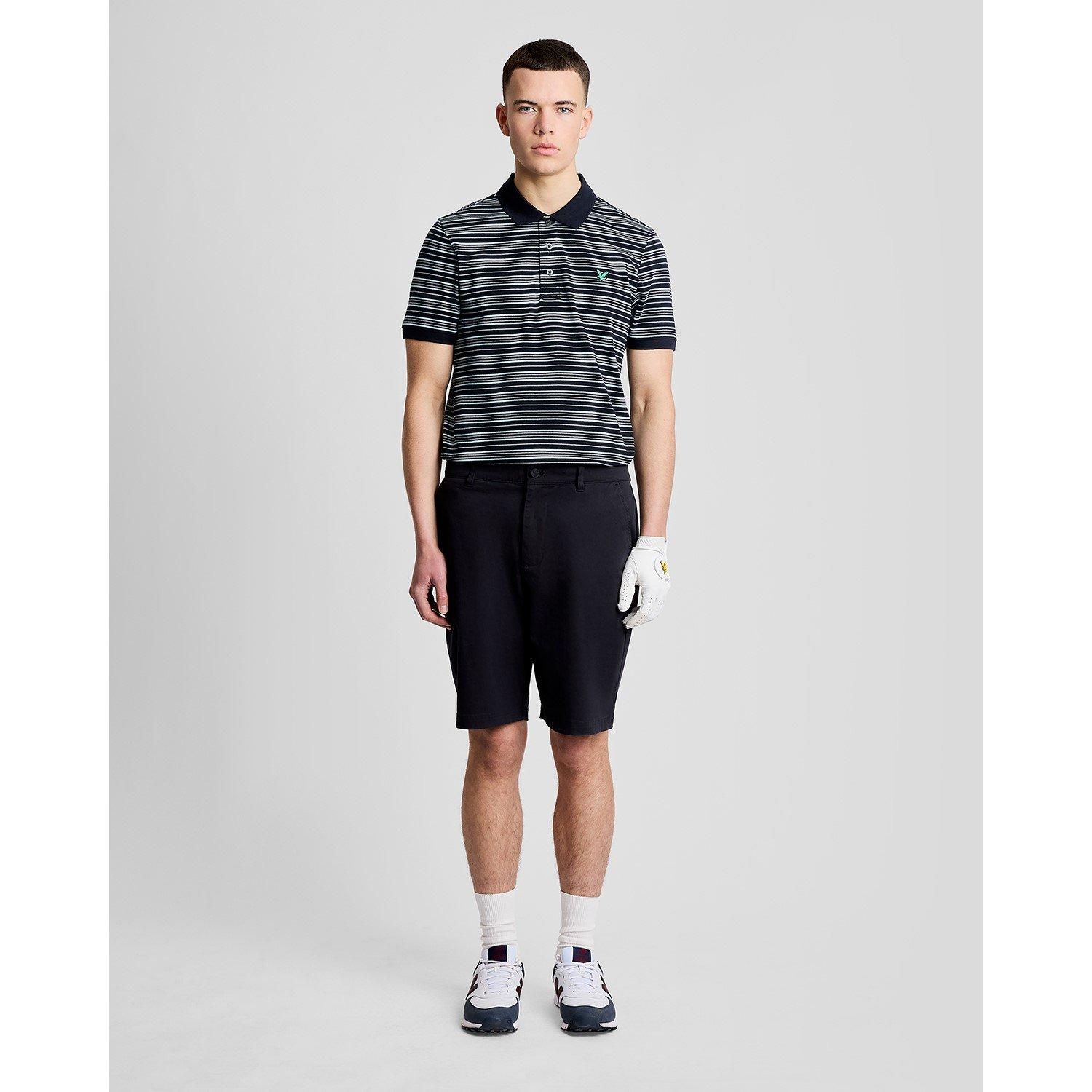 Y635 Navy/Blue - Lyle and Scott - Lyle Golf Stripe Pol Sn61 - 2