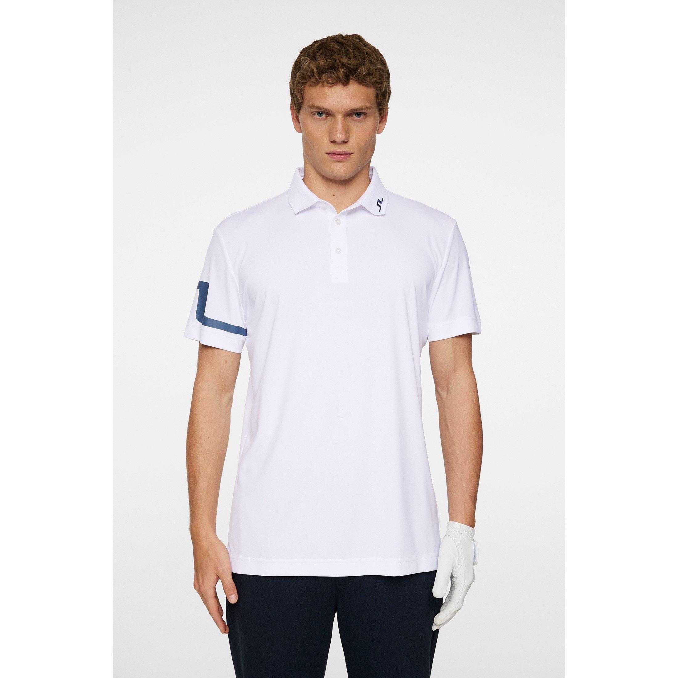 White - J Lindeberg Golf - Heath Polo Sn52 - 2