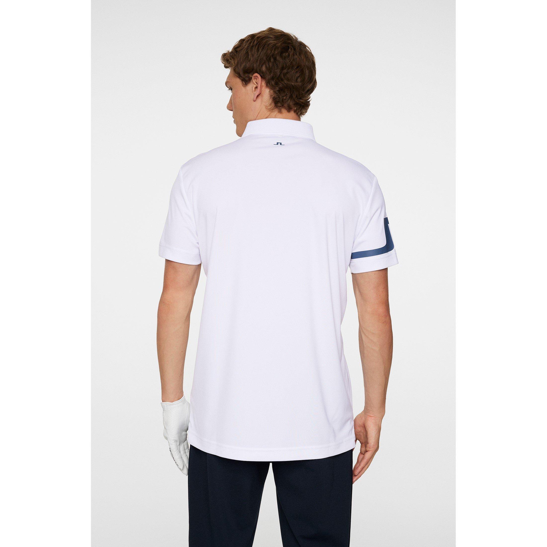 White - J Lindeberg Golf - Heath Polo Sn52 - 3