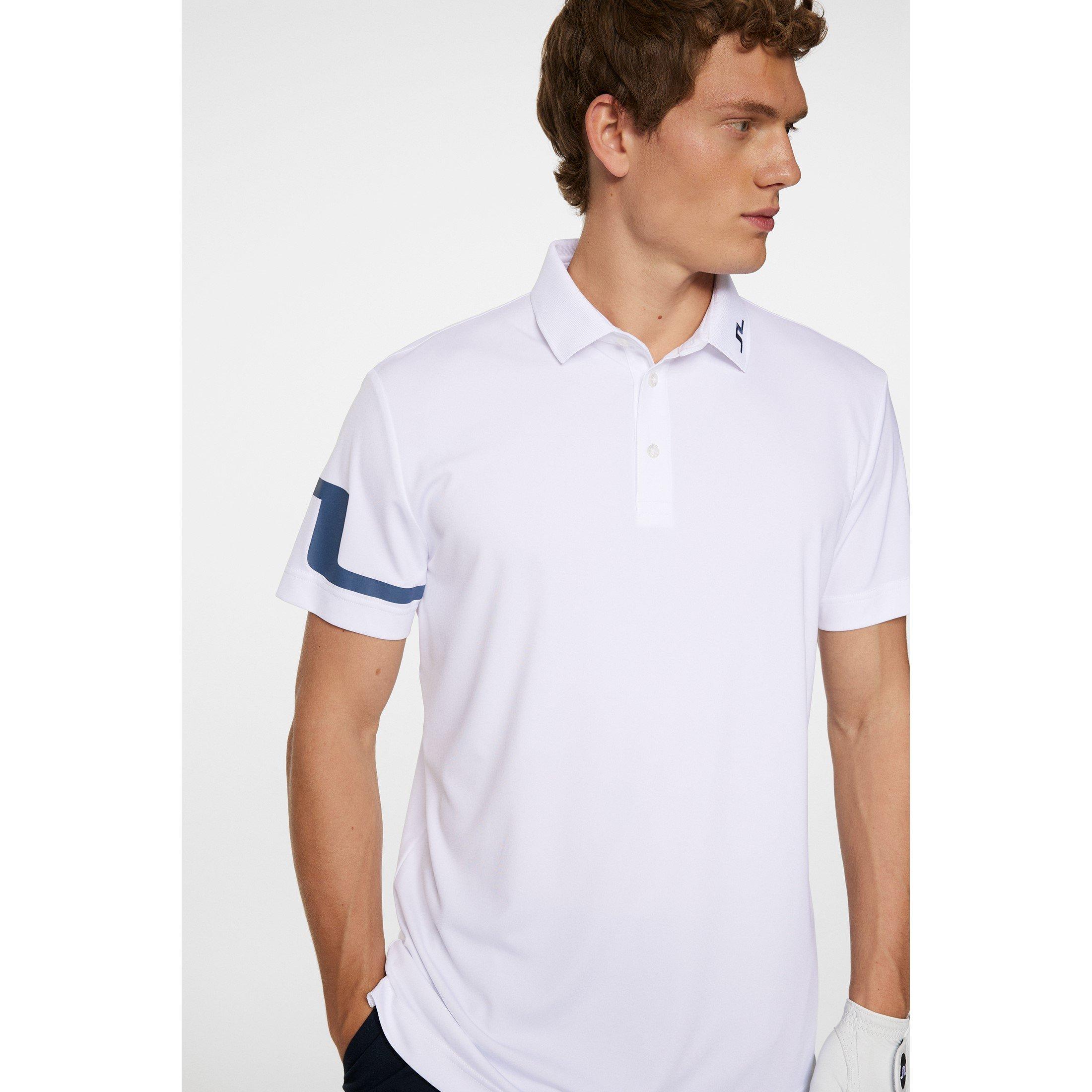 White - J Lindeberg Golf - Heath Polo Sn52 - 5