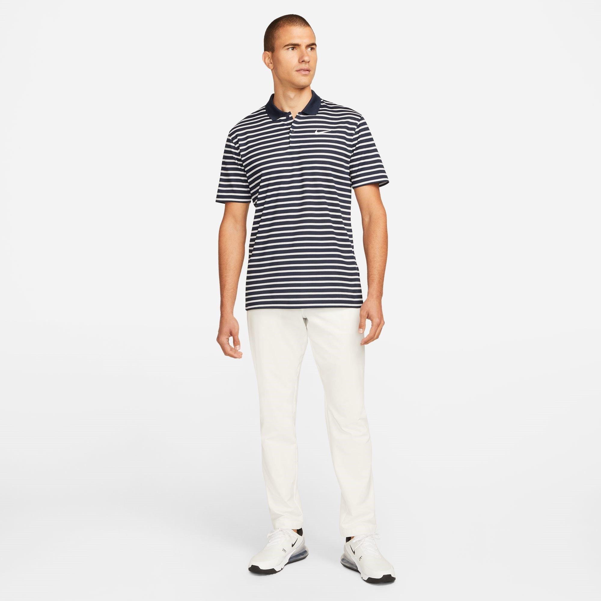 Obsidian/White - Nike - Vctry Strp Polo Sn62 - 4