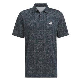 adidas Ultimate365 Power Grid Print Polo Shirt	Mens