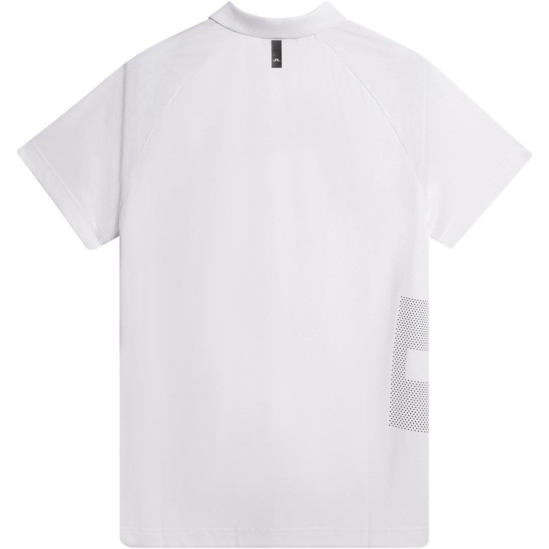 White - J Lindeberg Golf - Sola Short-Sleeve Performance Polo Shirt - 2