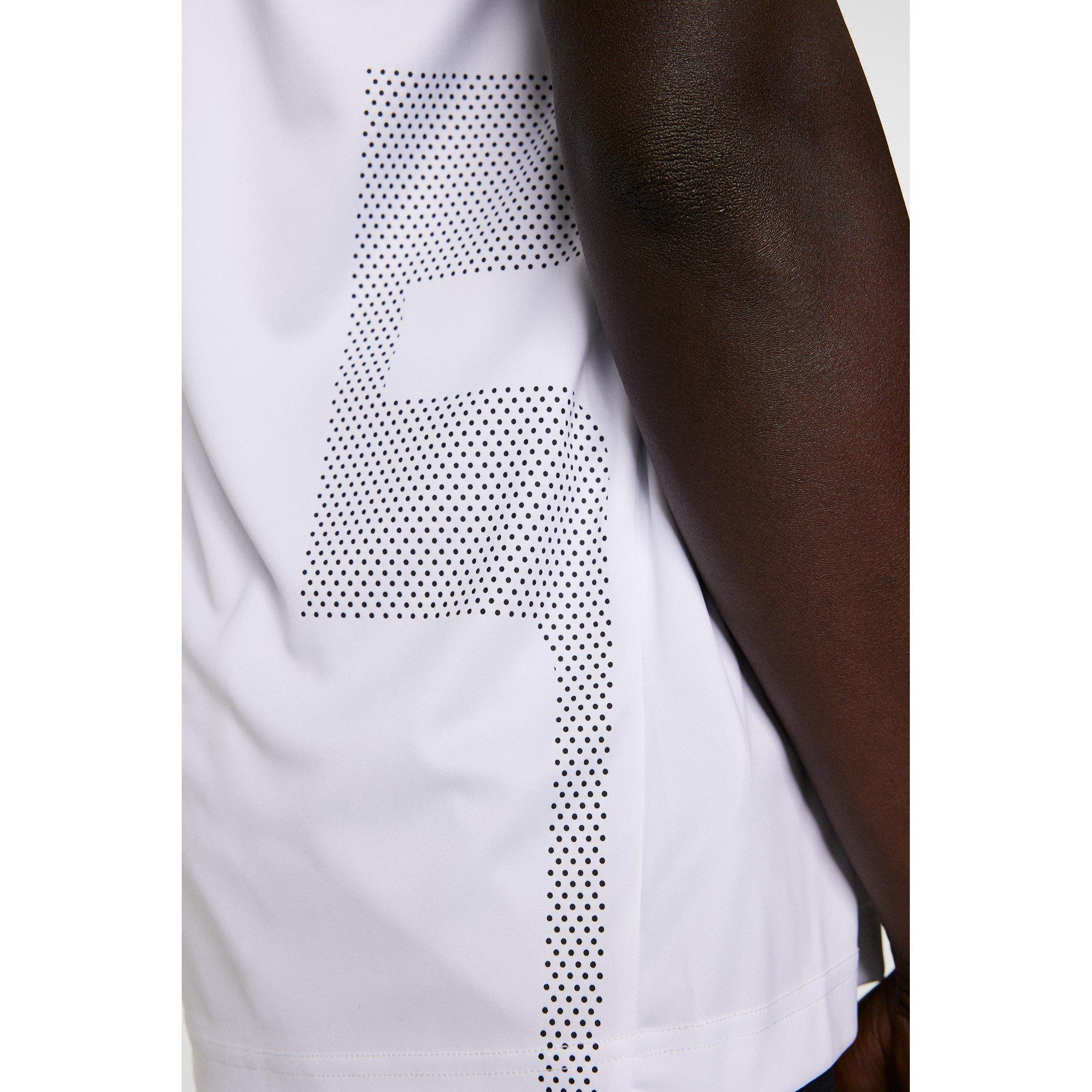 White - J Lindeberg Golf - Sola Short-Sleeve Performance Polo Shirt - 7