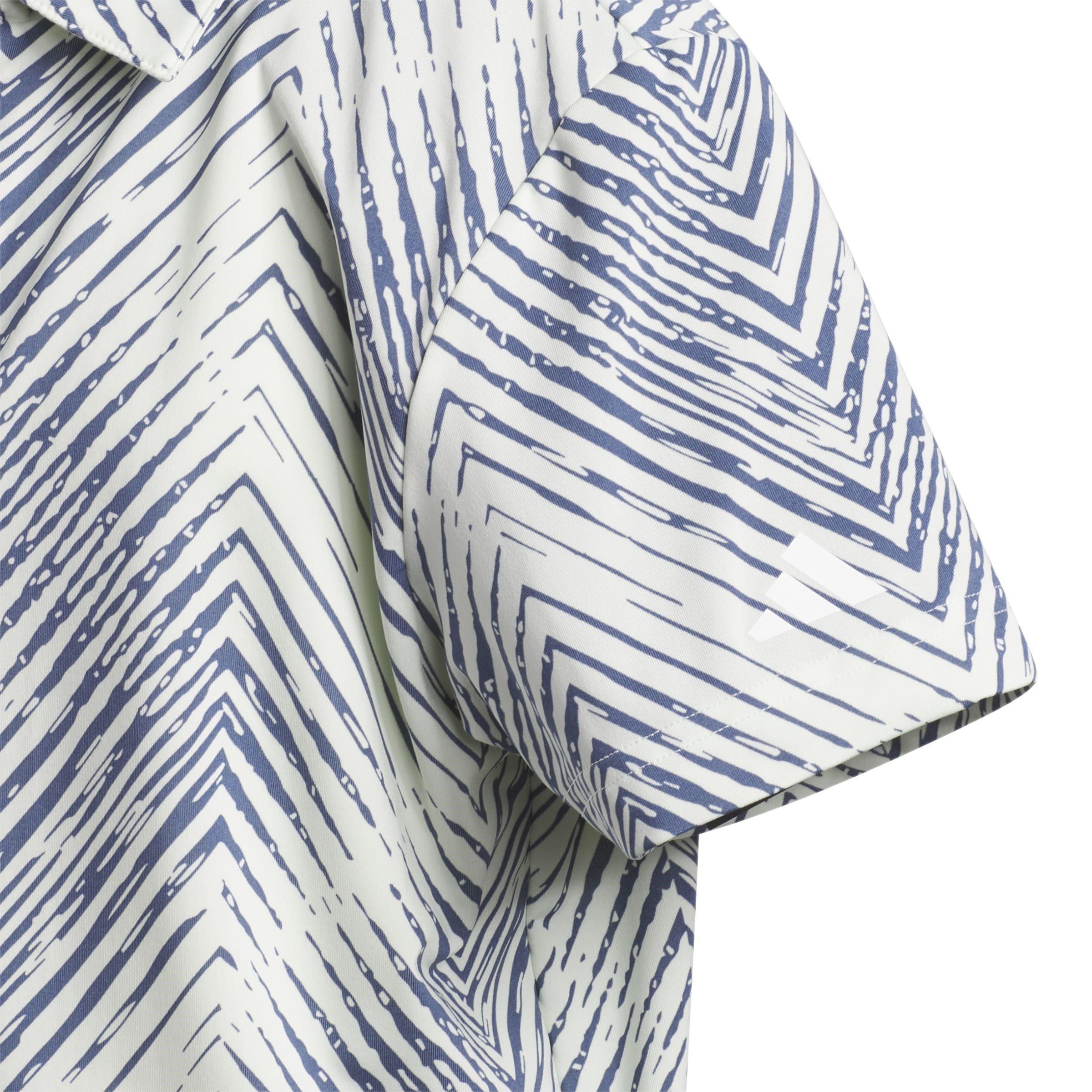 Crystal Jade - adidas - Herringbone Scripted Polo Shirt Juniors - 3