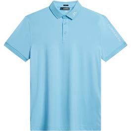 J Lindeberg Golf Junior Tour Tech Short-Sleeve Performance Polo Shirt