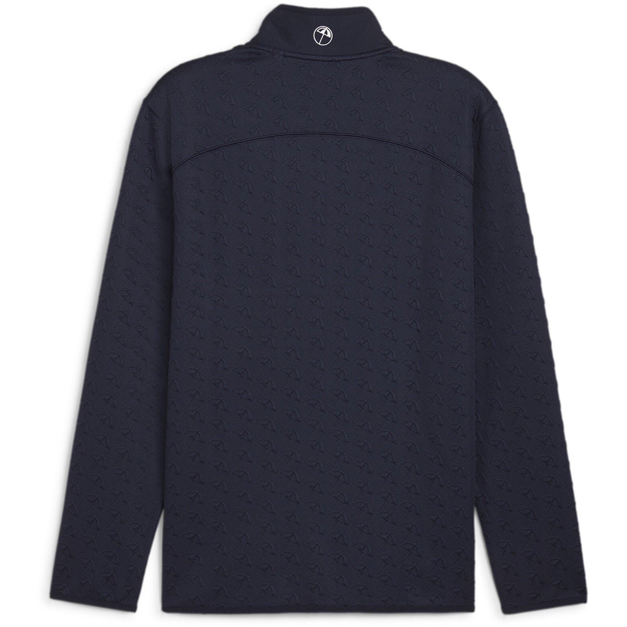Tiefes Marineblau - Puma - Men's Jac 1/4 Zip Long Sleeve Performance Polo Shirt - 2