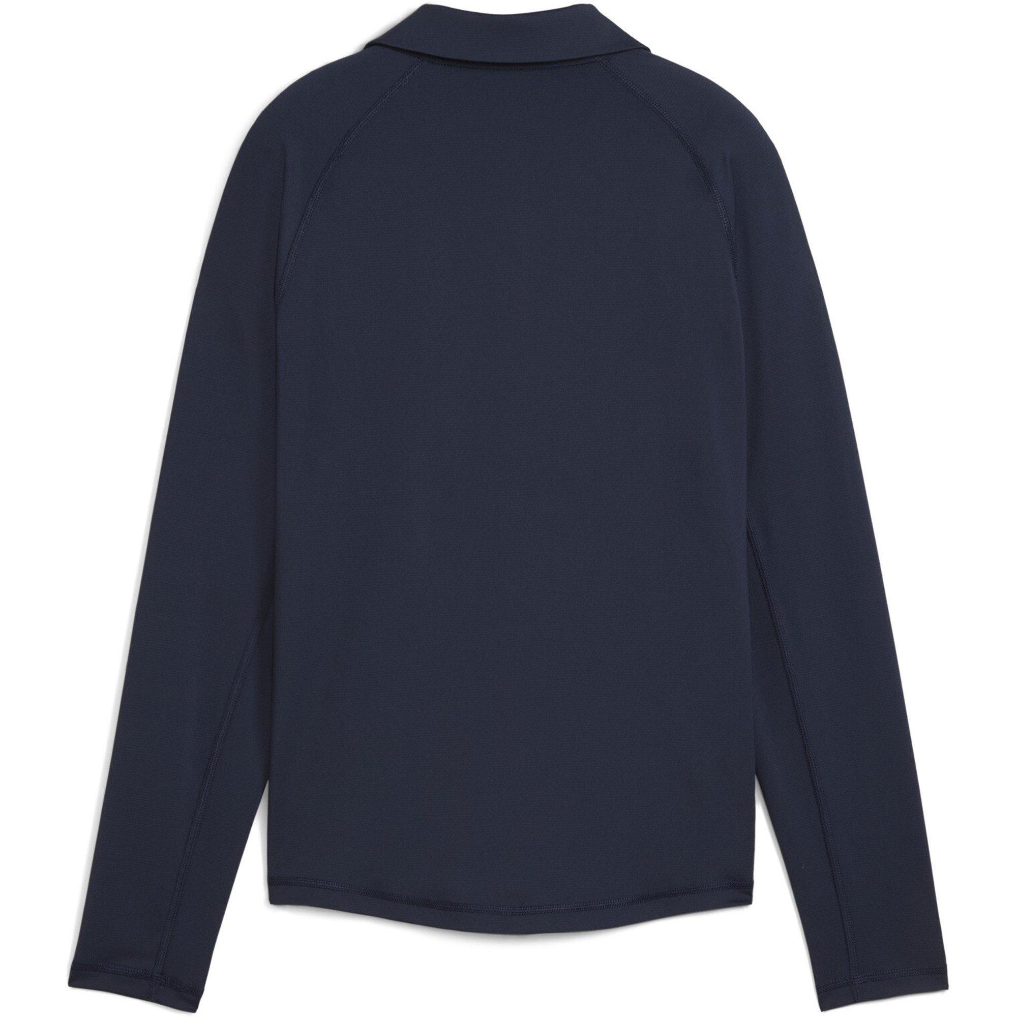 Navy Blazer - Puma - W You-V Ls Polo Shirt Womens - 2