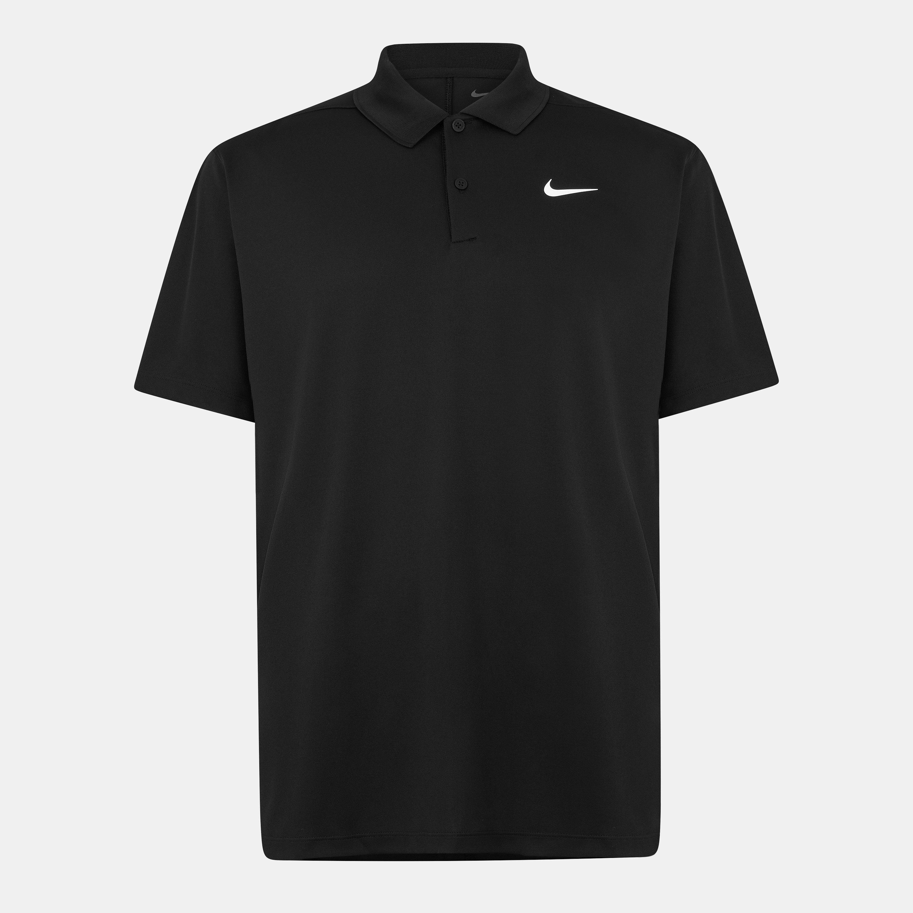 Black/White - Nike - Dri-FIT Victory Golf Polo Shirt Mens - 1