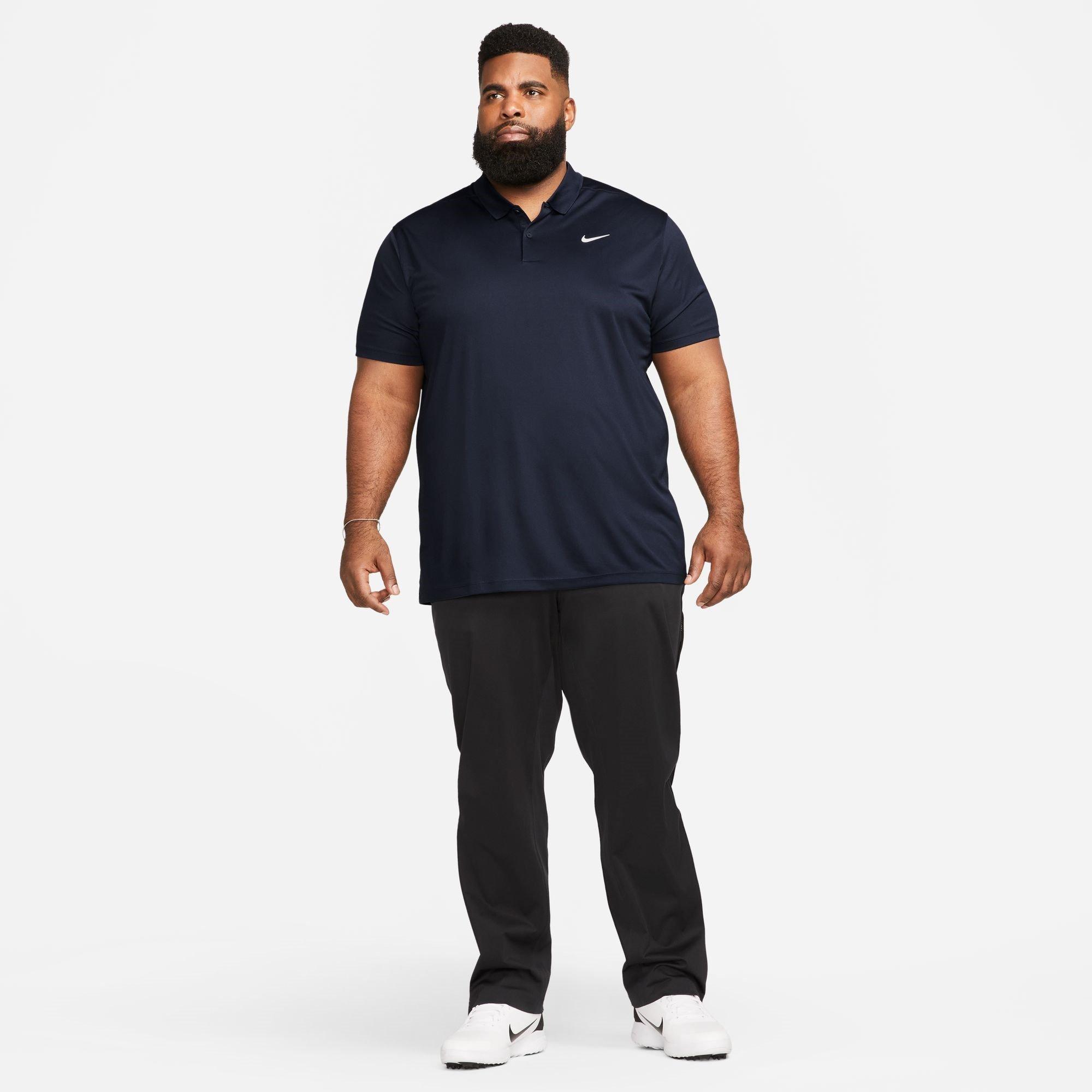 Navy/White - Nike - Dri-FIT Victory Golf Polo Shirt Mens - 8